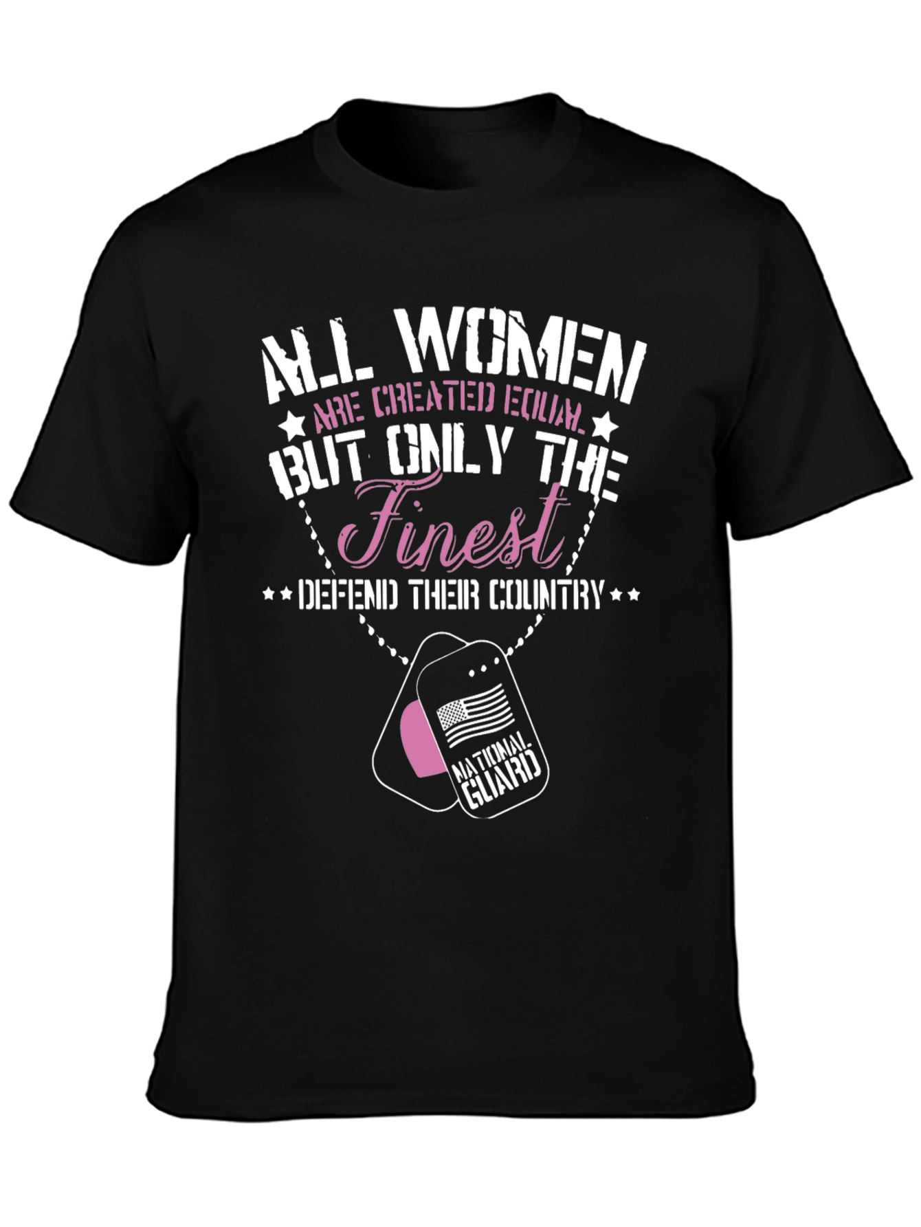 Finest Women National Guard T-Shirt