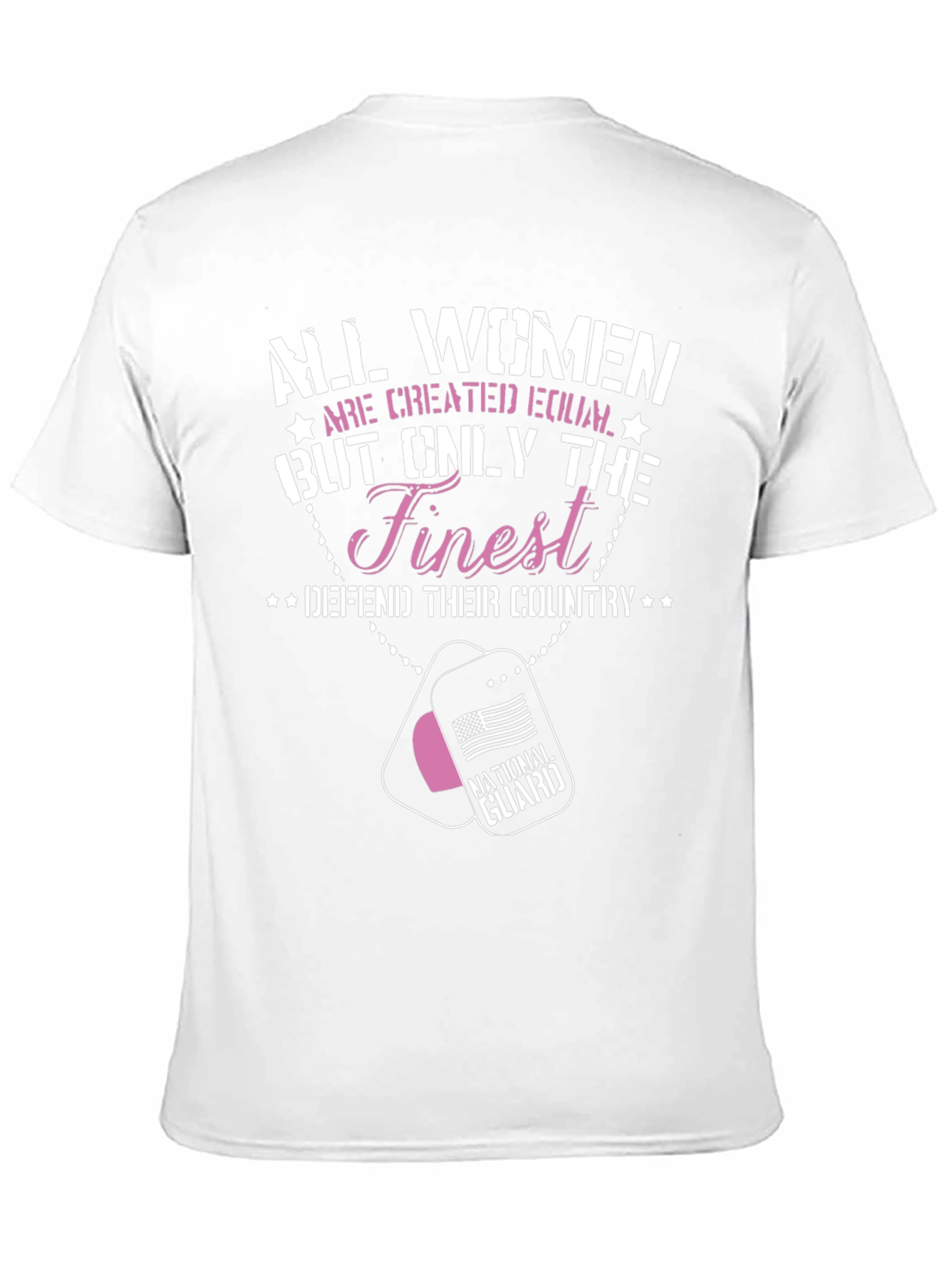 Finest Women National Guard T-Shirt