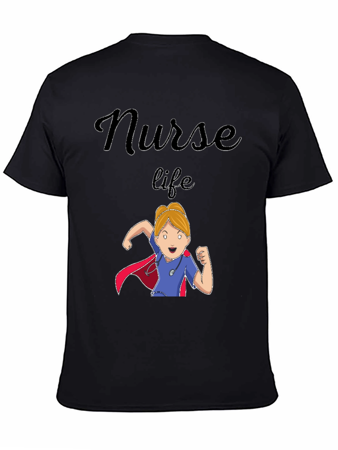 Nurse Life T-Shirt - Super Hero Design