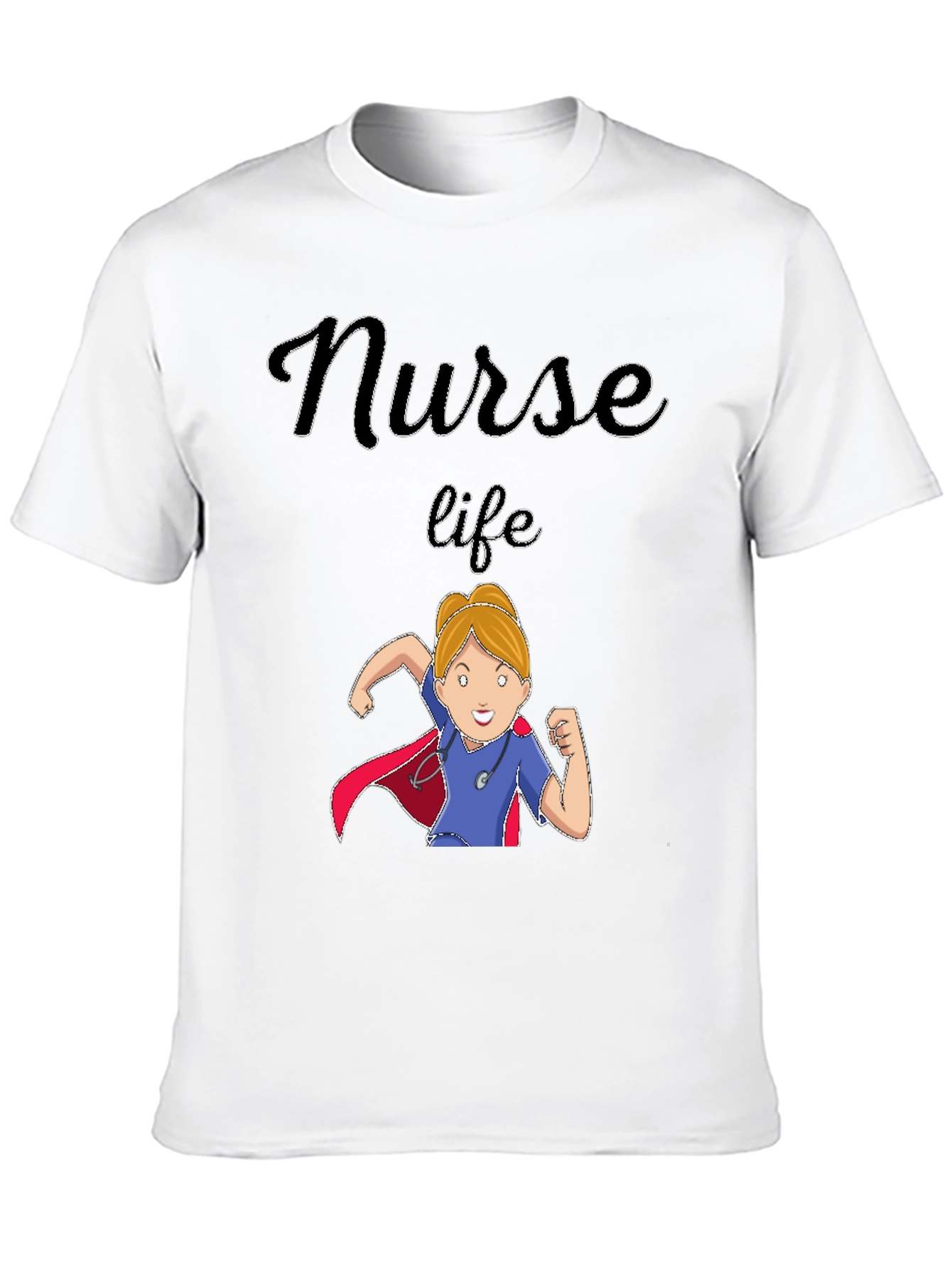 Nurse Life T-Shirt - Super Hero Design