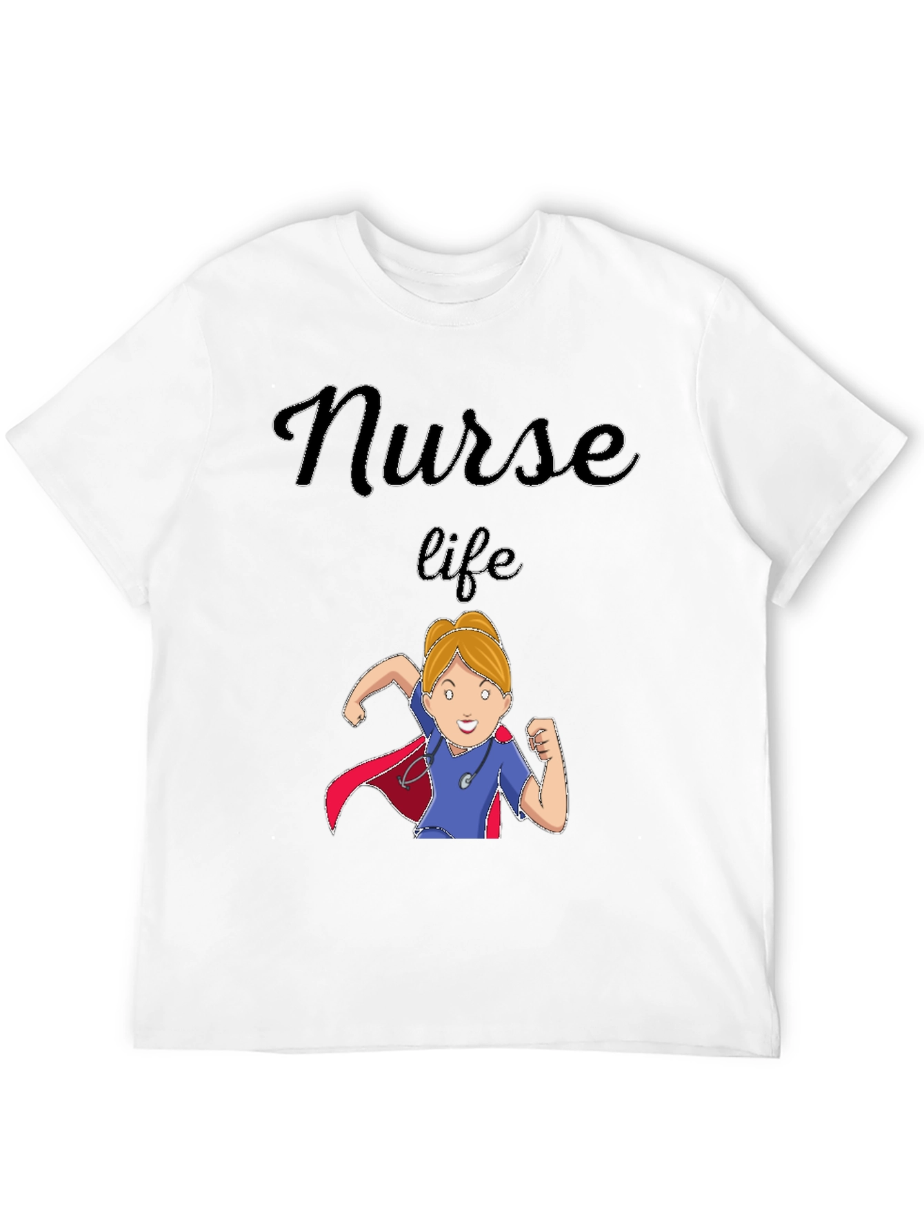 Nurse Life T-Shirt - Super Hero Design