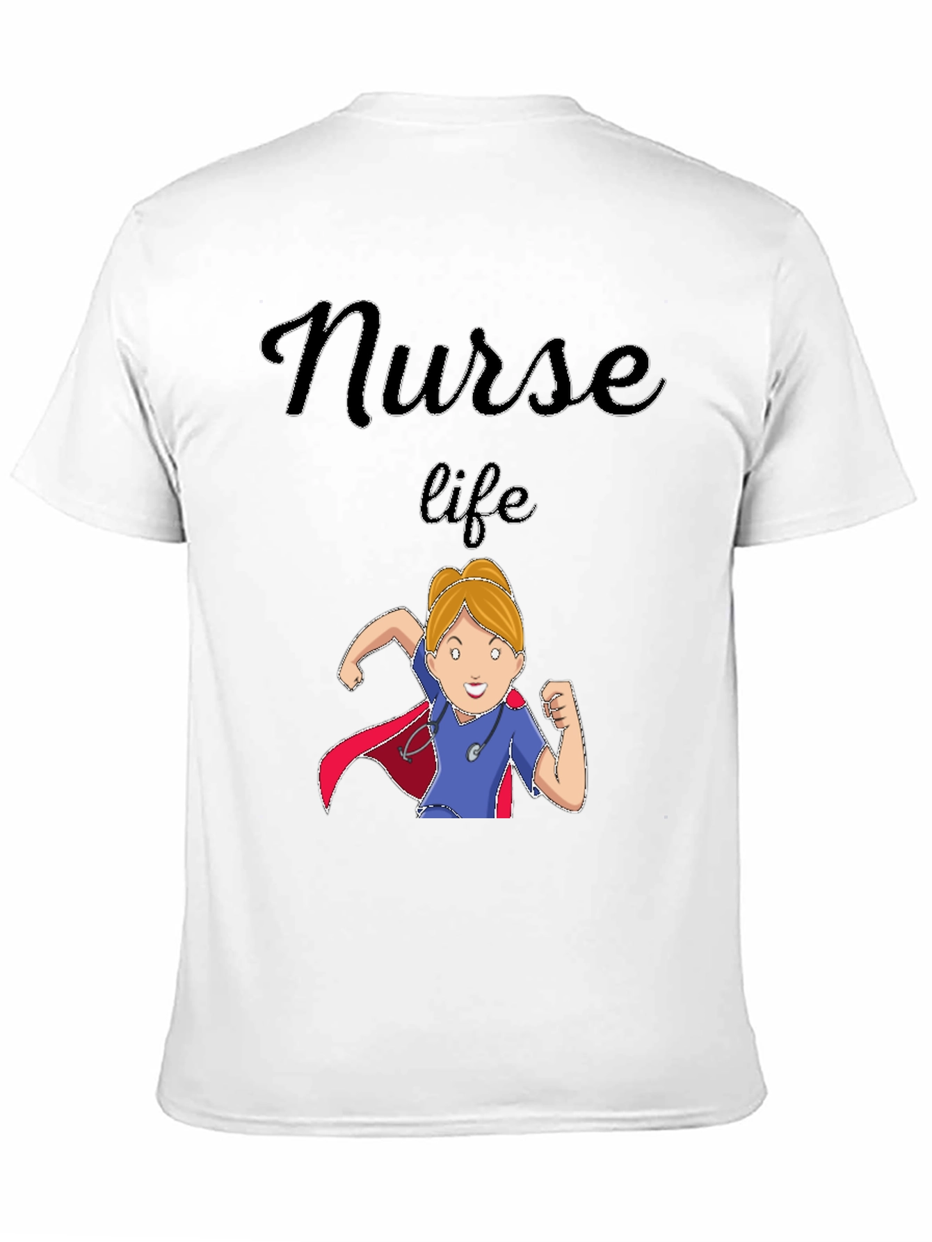 Nurse Life T-Shirt - Super Hero Design