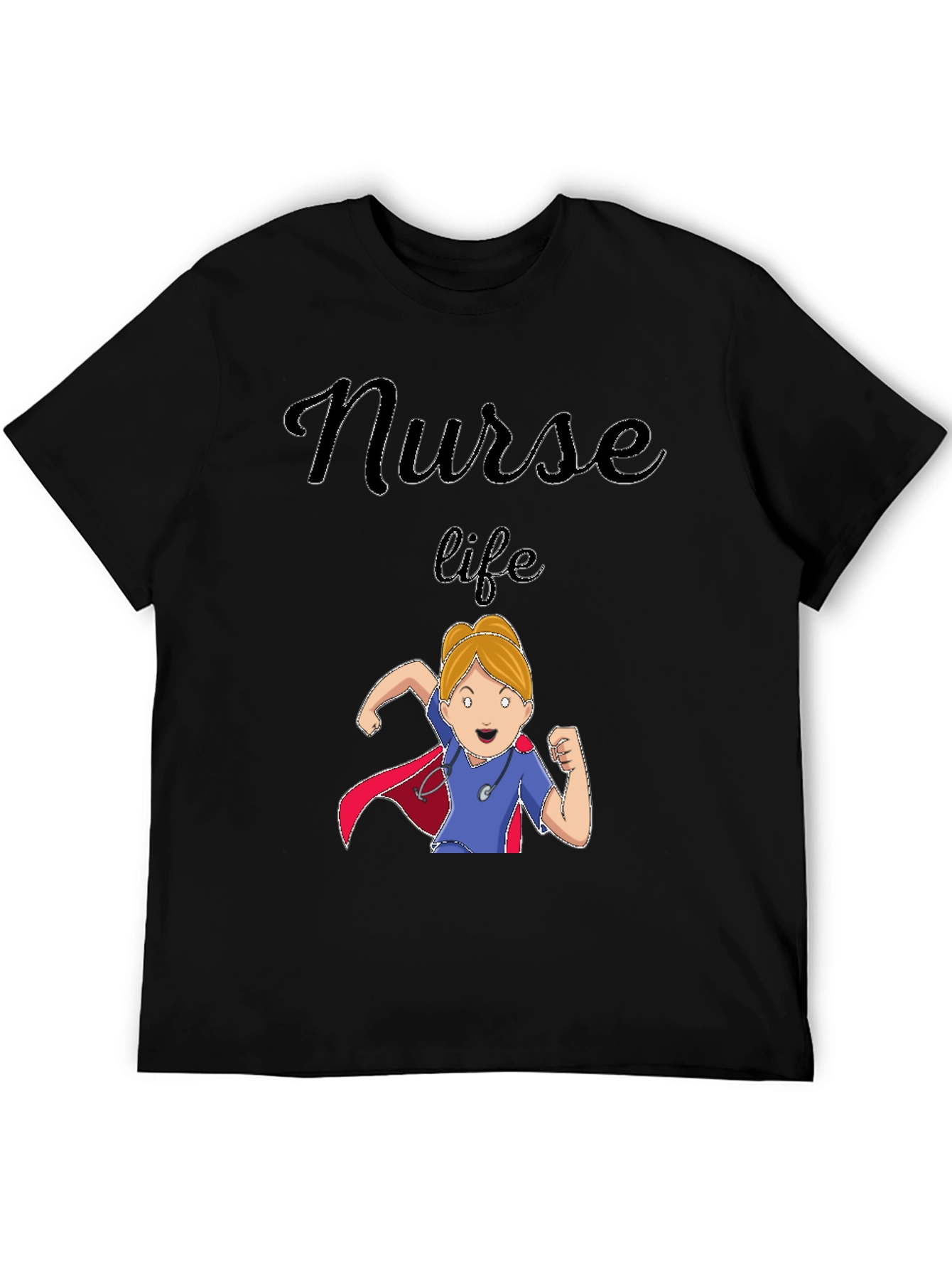 Nurse Life T-Shirt - Super Hero Design