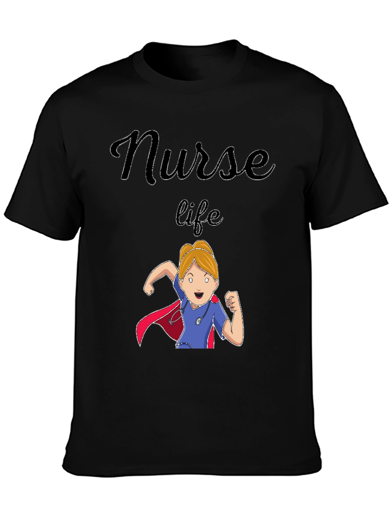 Nurse Life T-Shirt - Super Hero Design