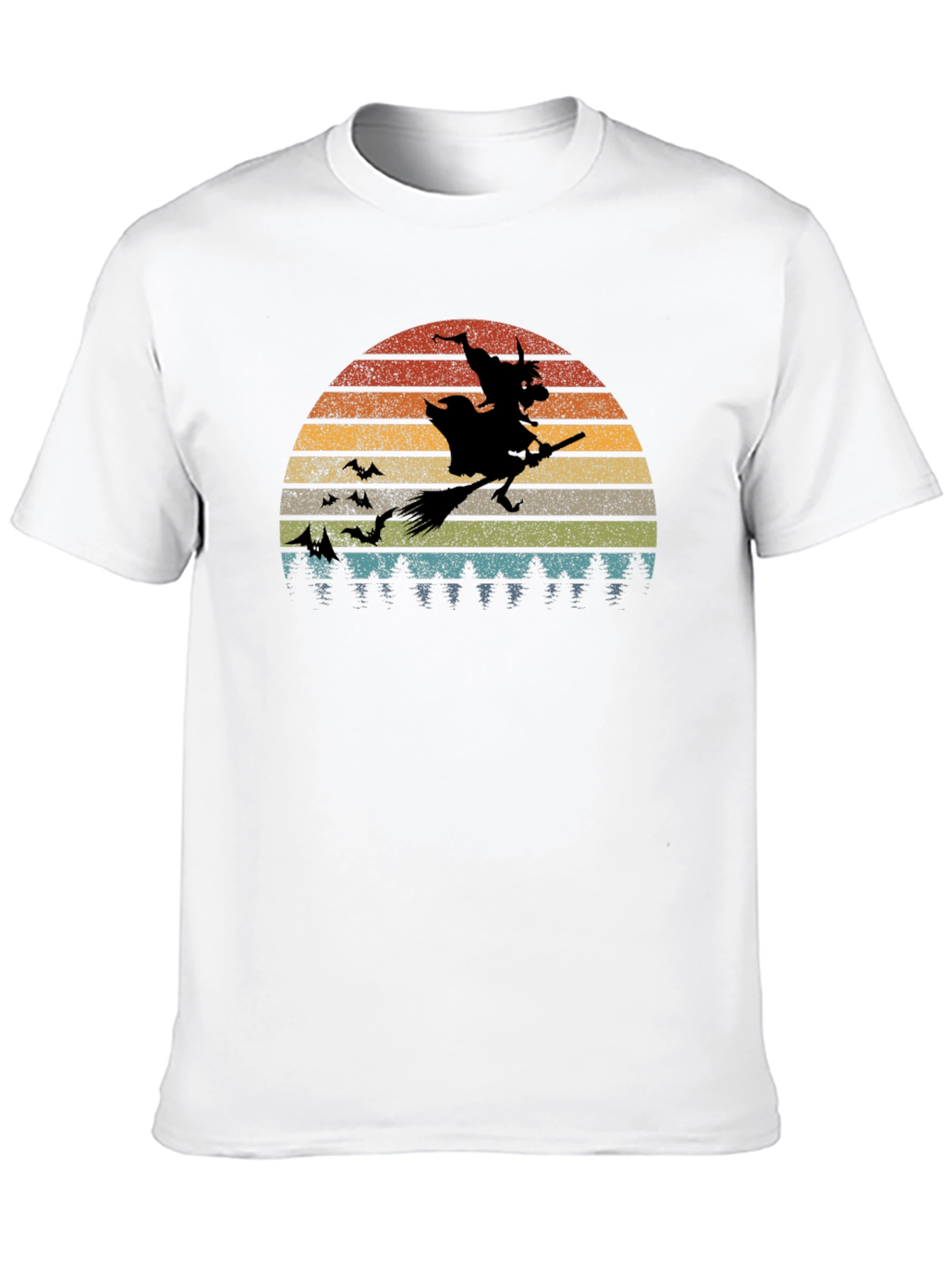 Retro Halloween Witch T-Shirt