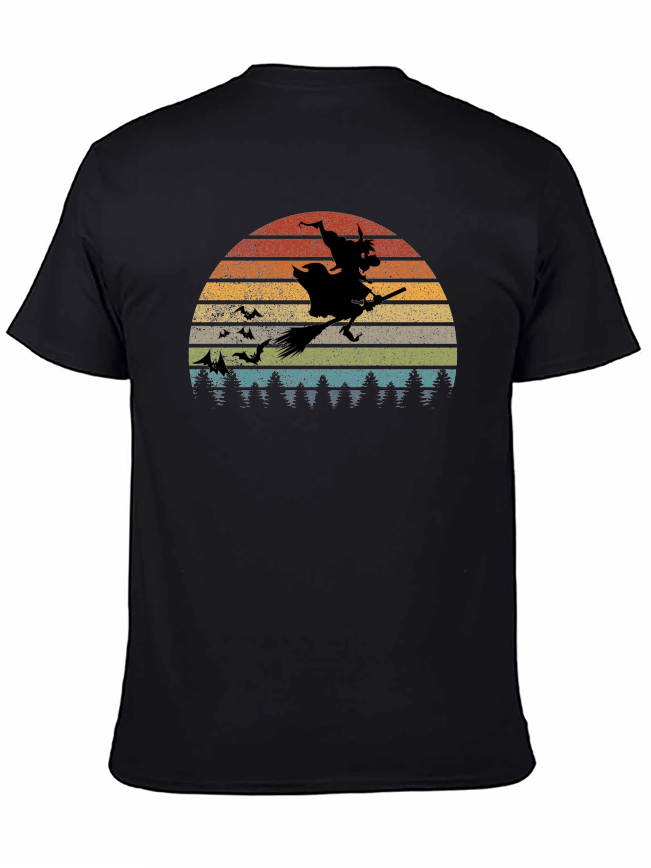 Retro Halloween Witch T-Shirt