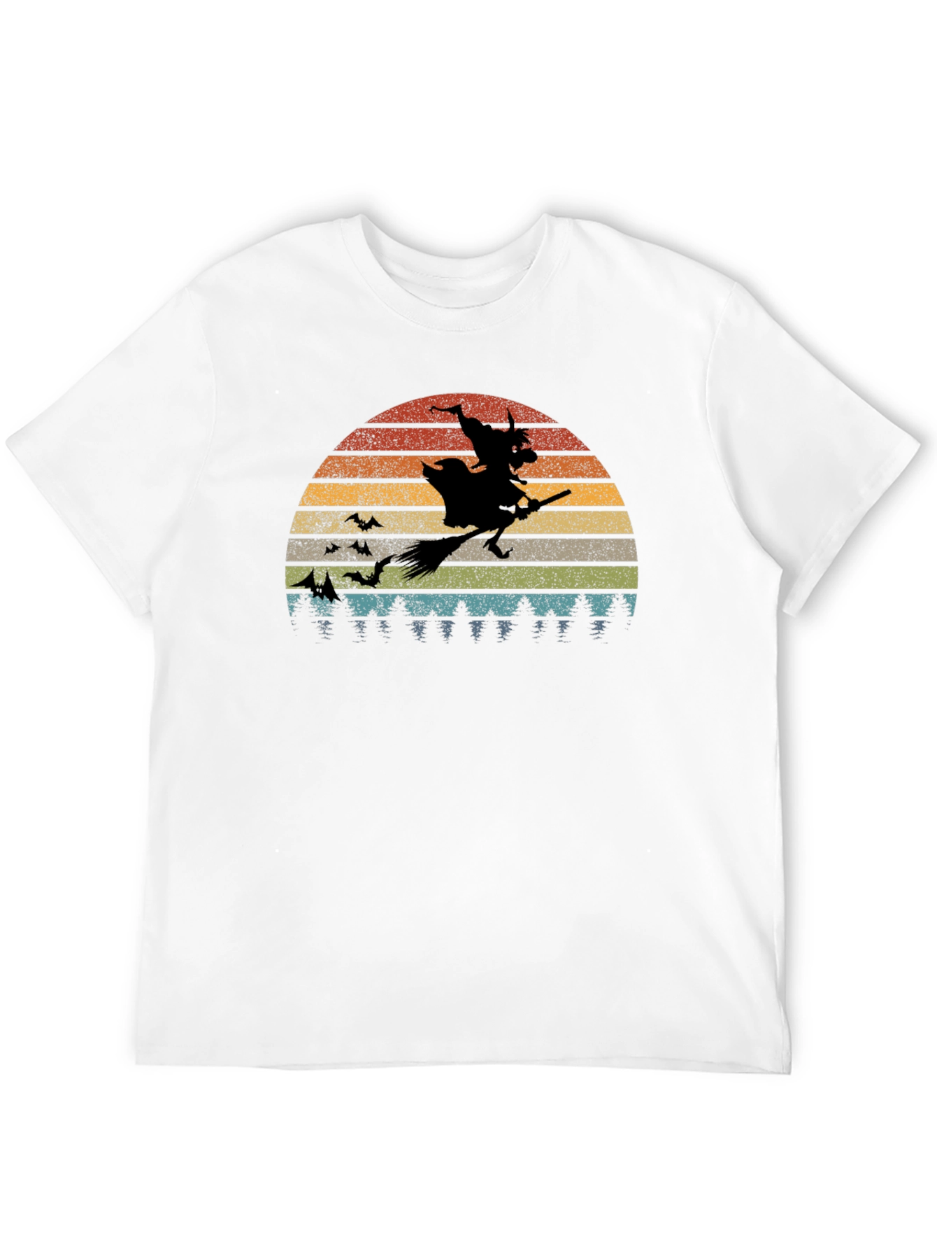 Retro Halloween Witch T-Shirt