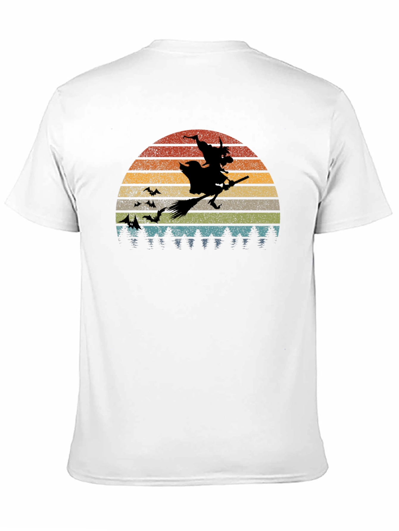Retro Halloween Witch T-Shirt