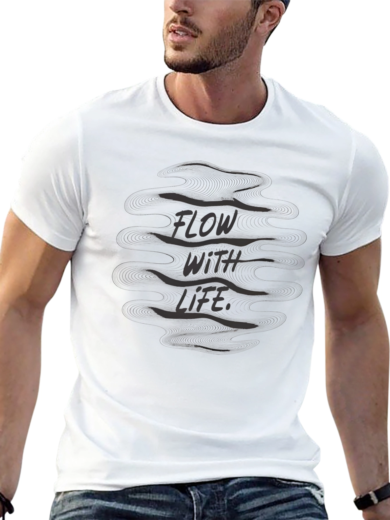 Flow with Life Graphic Tee