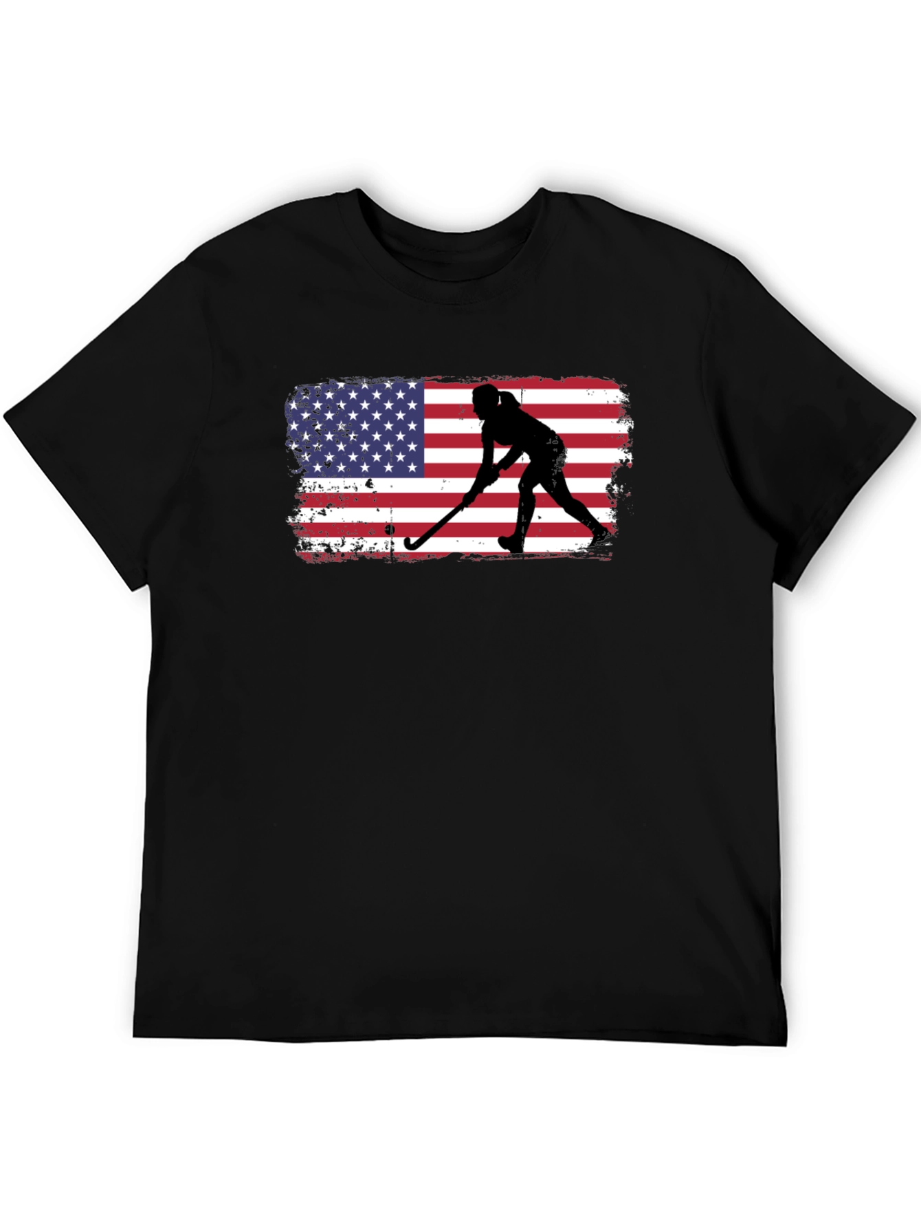 USA Field Hockey T-Shirt - Patriotic Player Tee