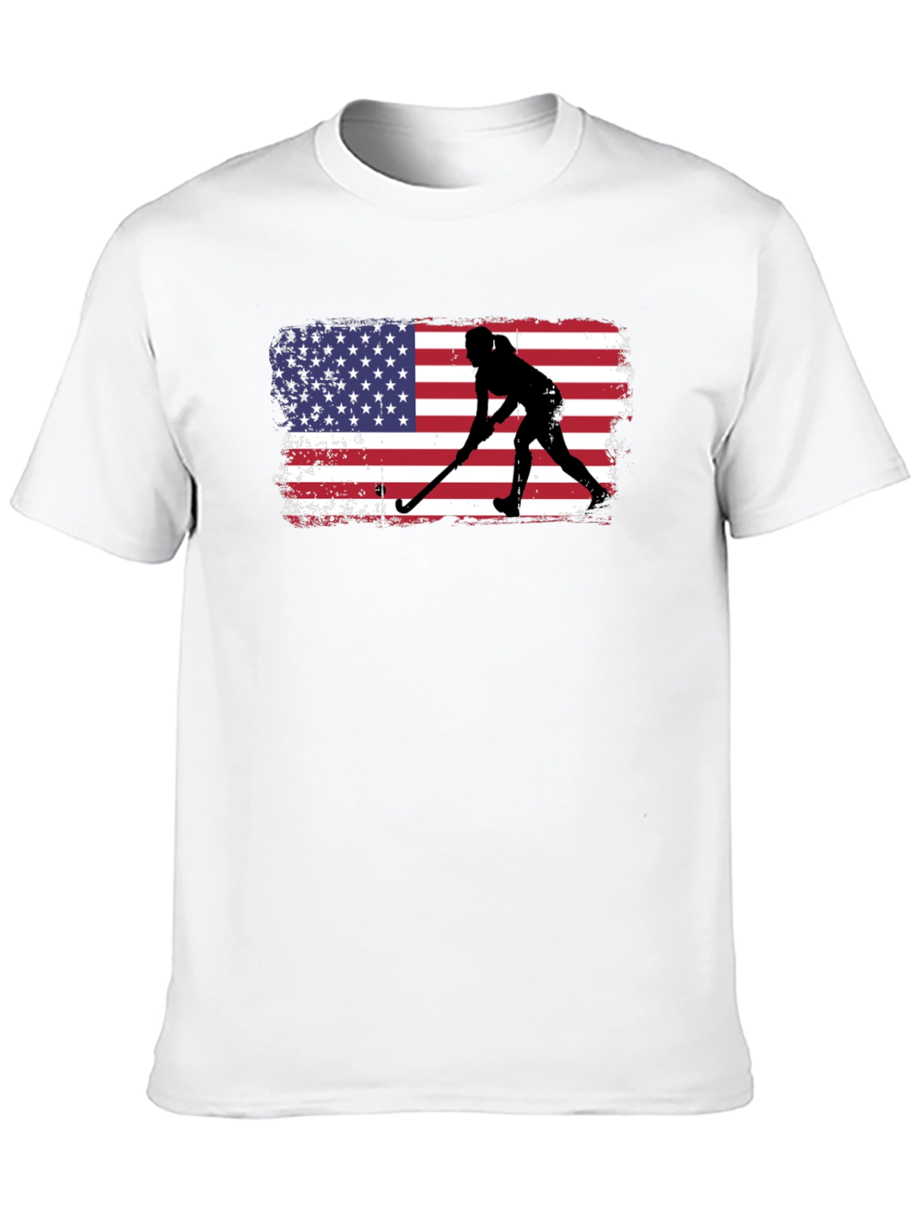 USA Field Hockey T-Shirt - Patriotic Player Tee