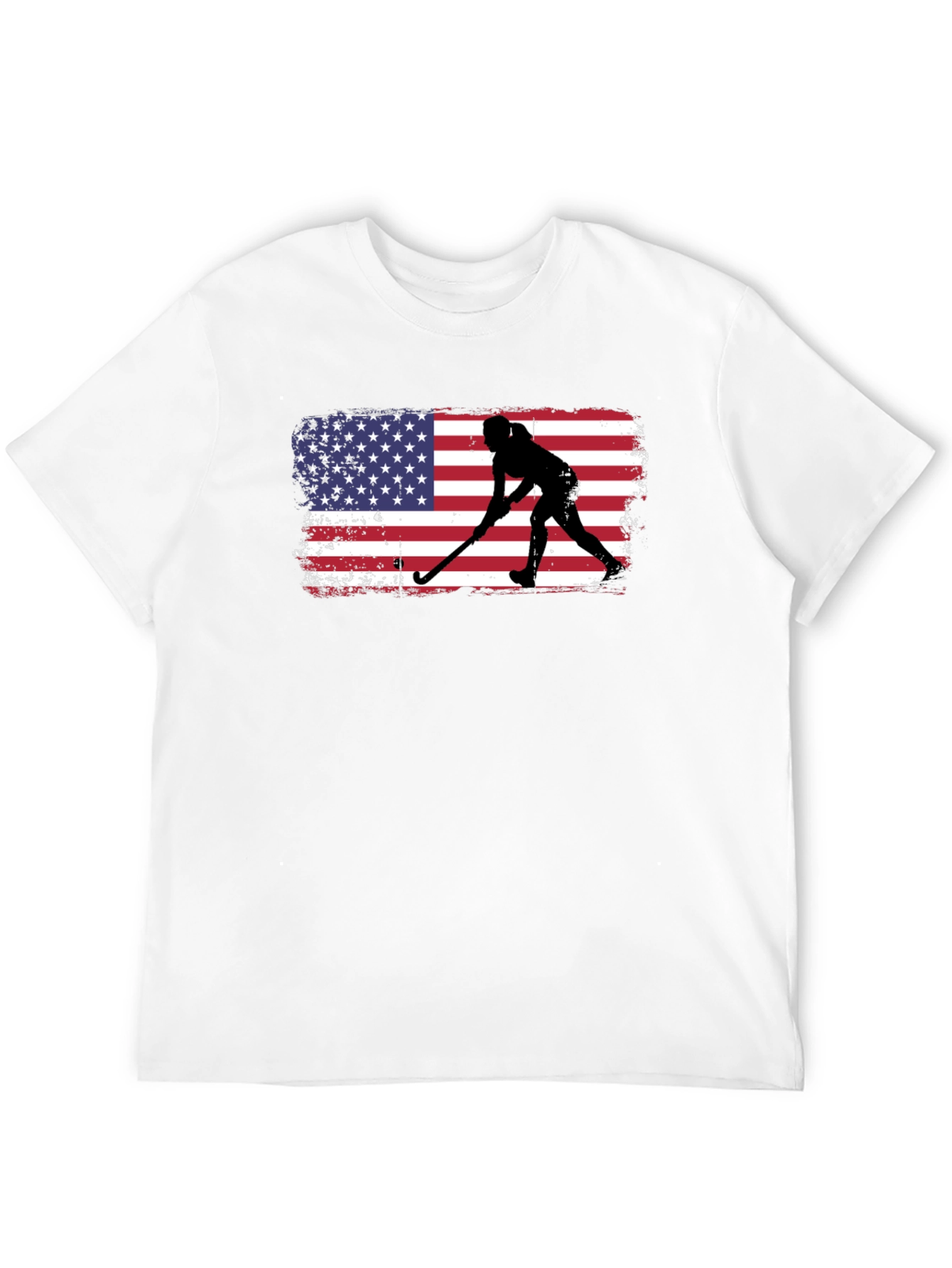 USA Field Hockey T-Shirt - Patriotic Player Tee