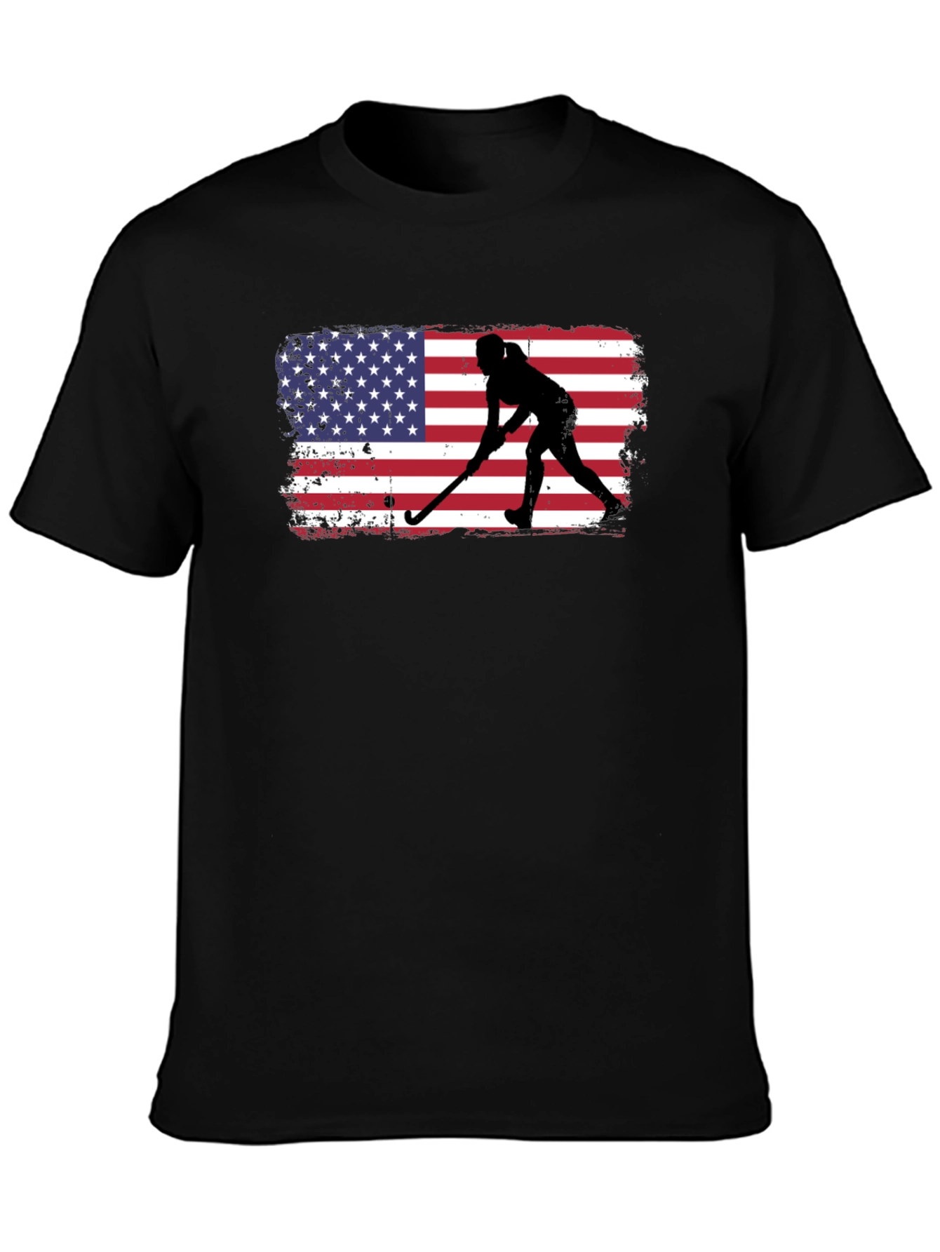 USA Field Hockey T-Shirt - Patriotic Player Tee