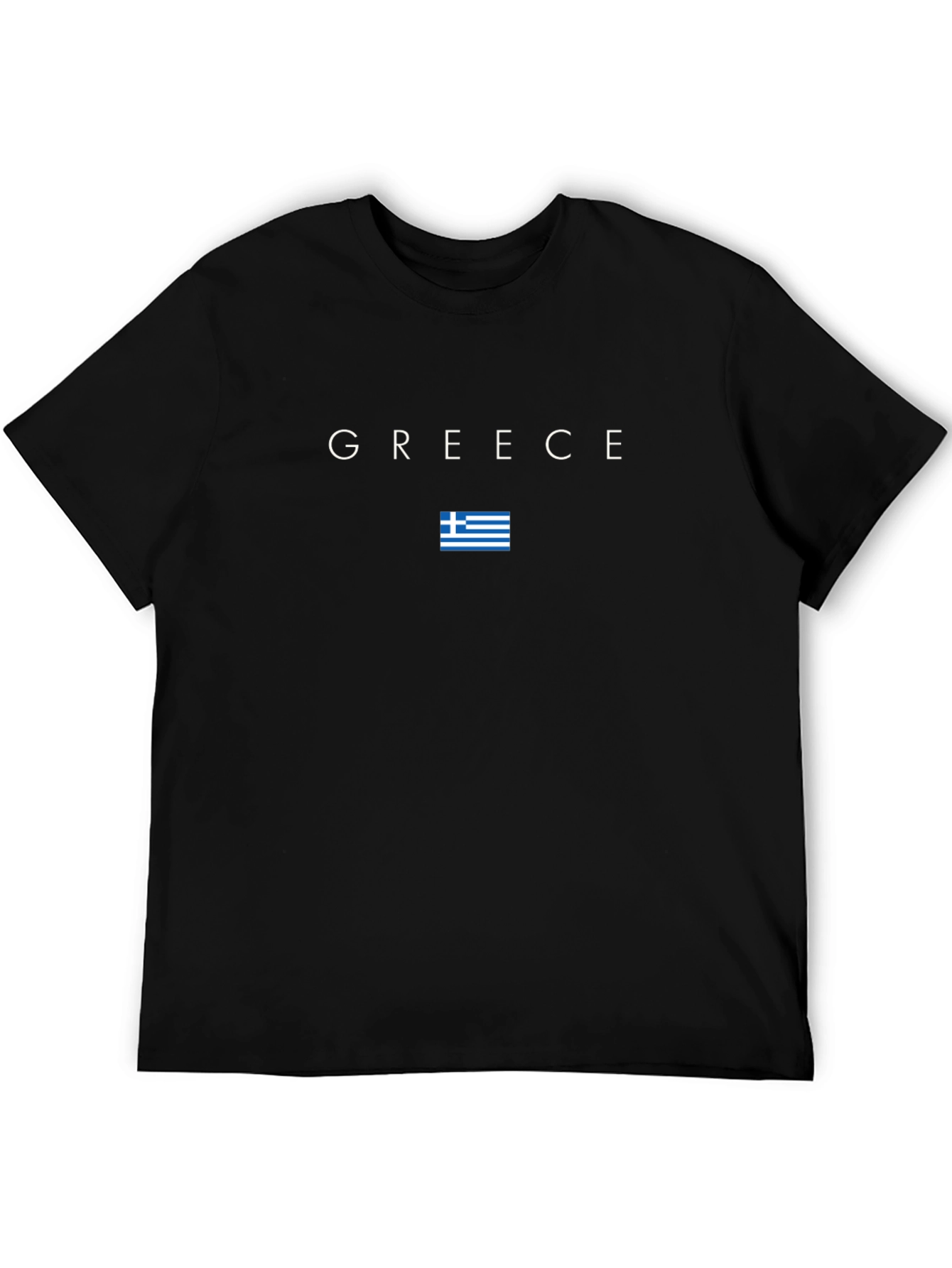 Greece Flag T-Shirt - Stylish Travel Souvenir