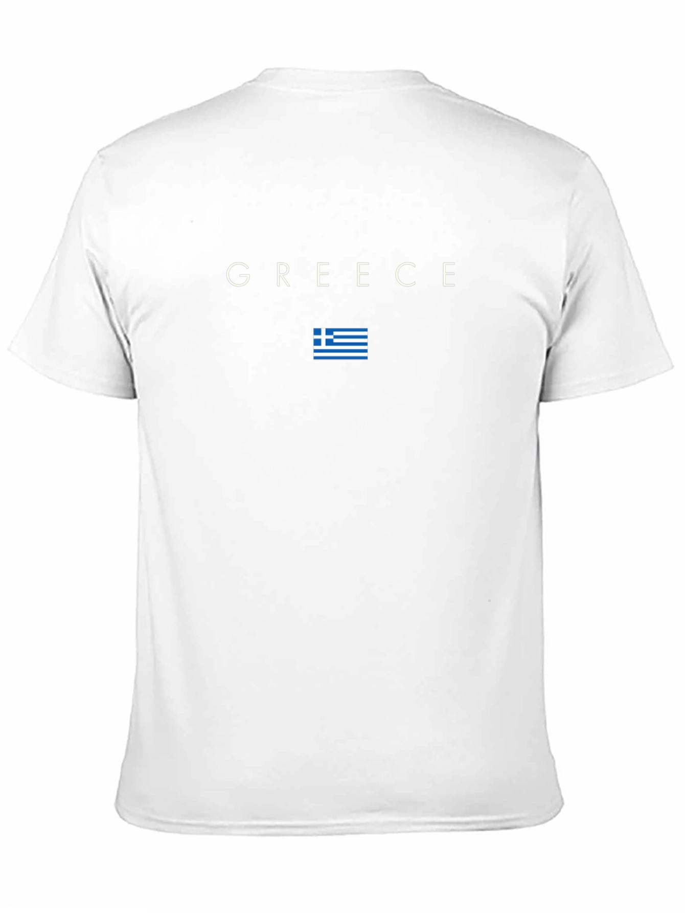 Greece Flag T-Shirt - Stylish Travel Souvenir