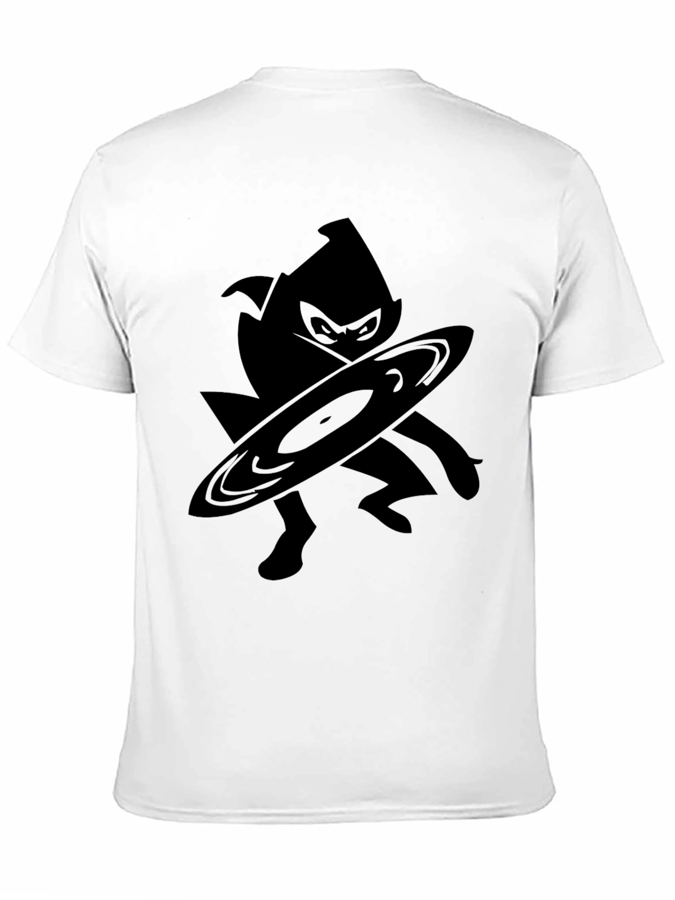 Ninja DJ Black T-Shirt - Stealthy Style