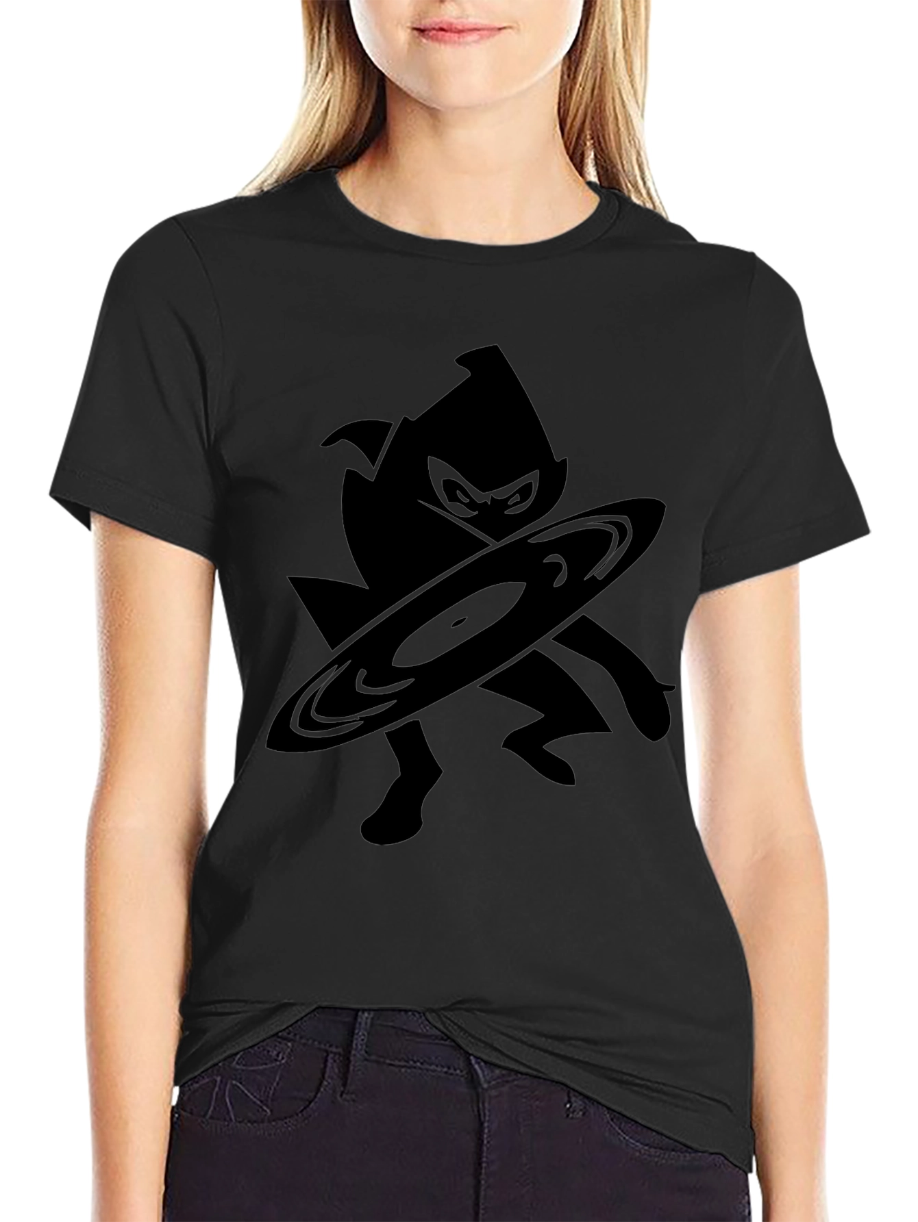 Ninja DJ Black T-Shirt - Stealthy Style