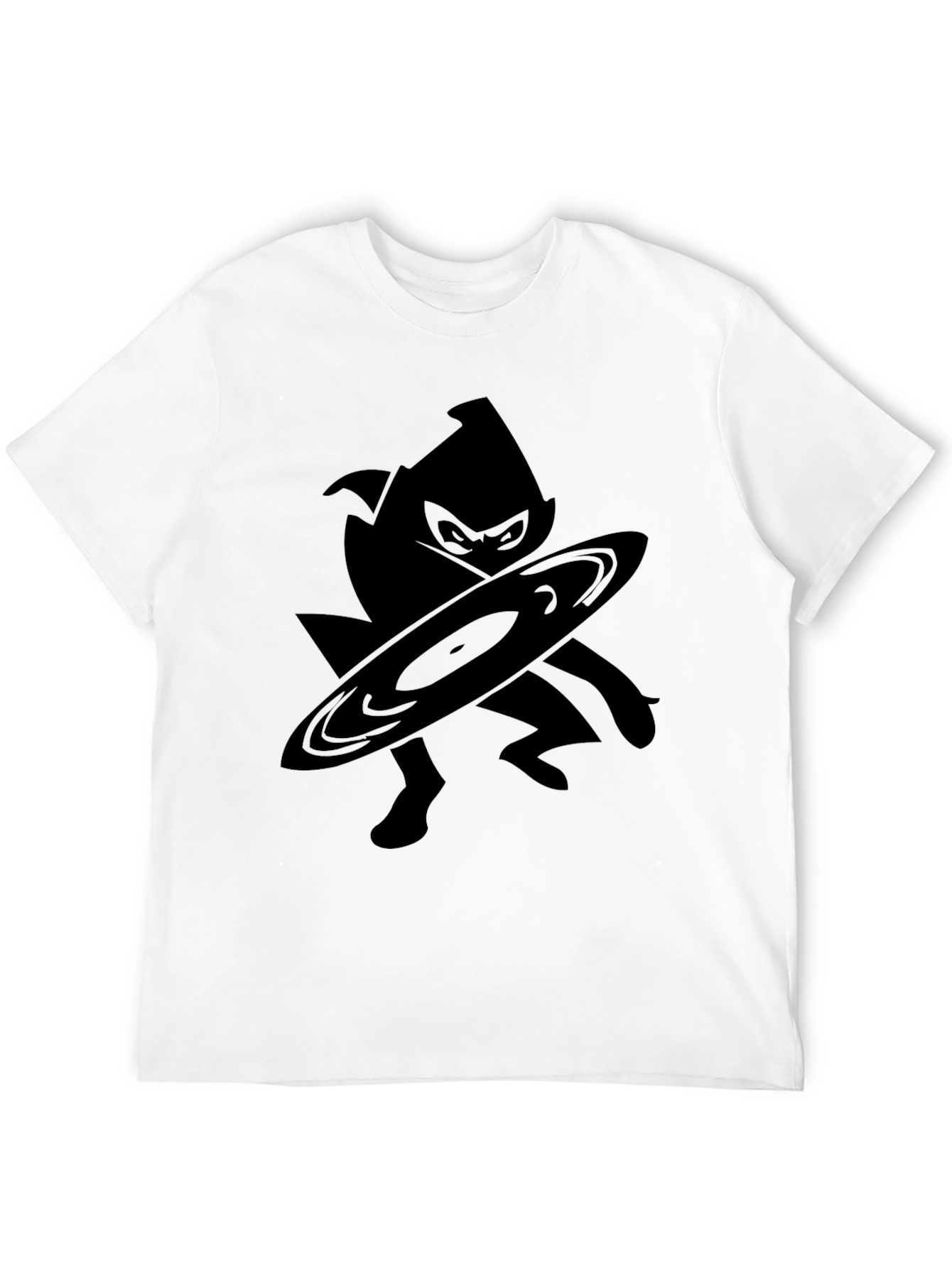 Ninja DJ Black T-Shirt - Stealthy Style