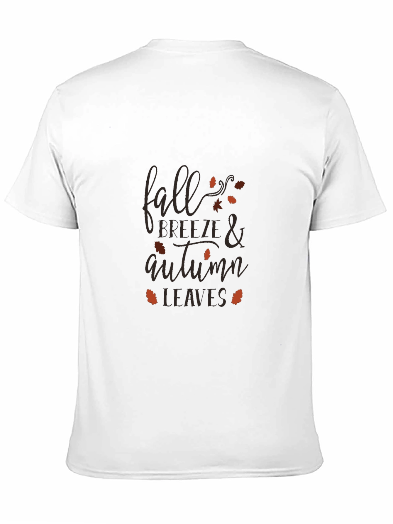 Fall Breeze & Autumn Leaves Graphic T-Shirt