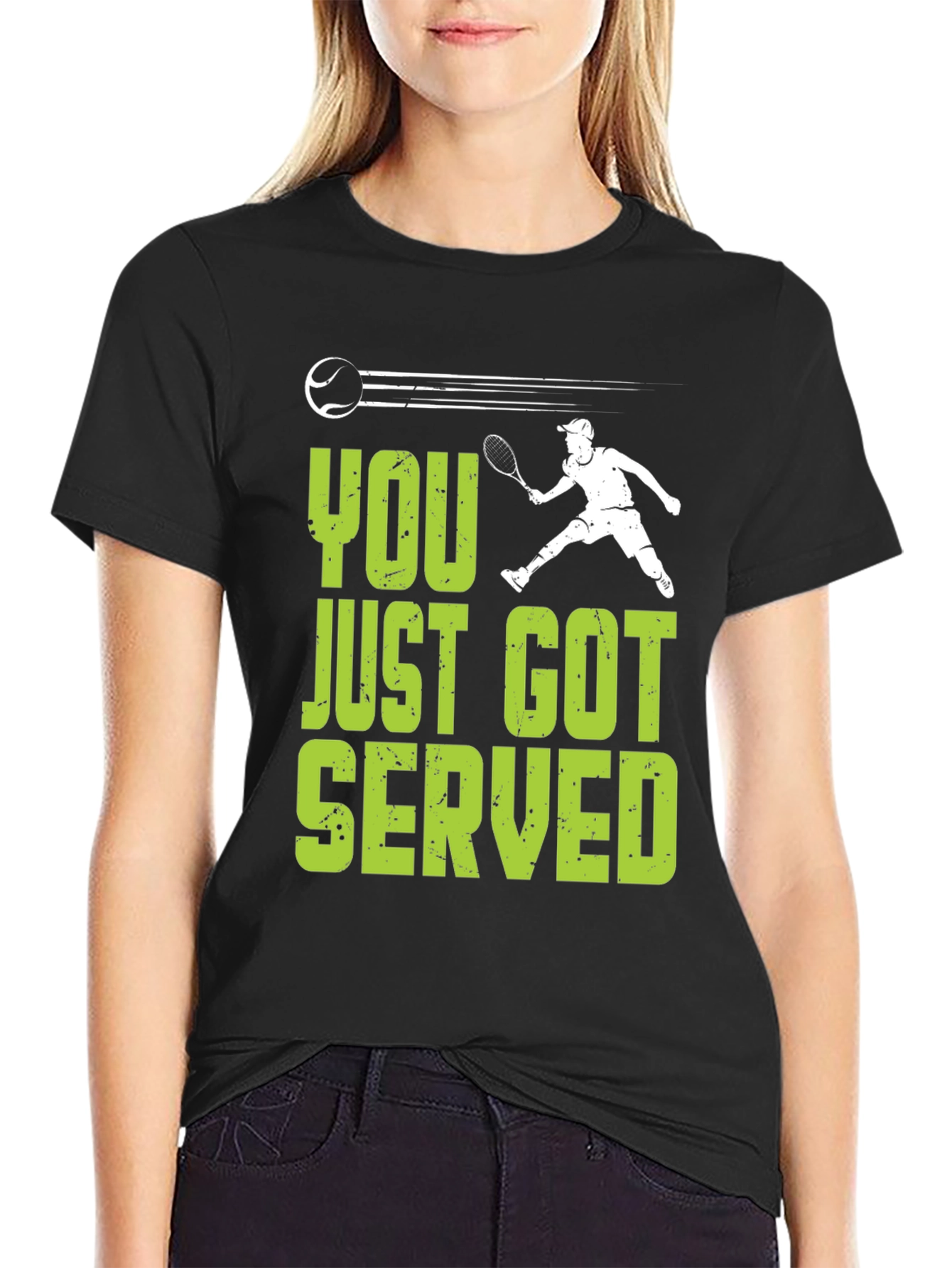 You Just Got Served T-Shirt Tennis Graphic Tee