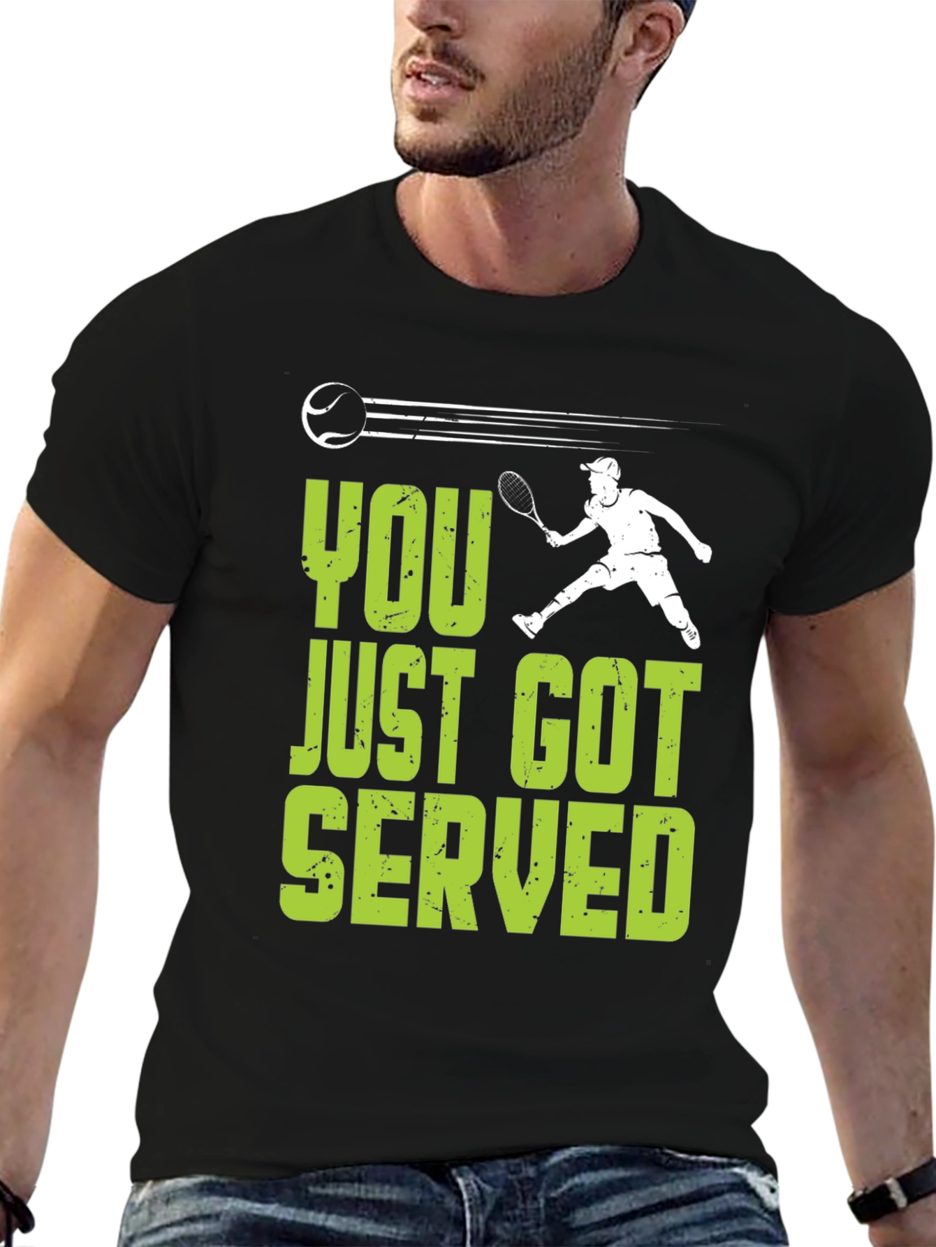 You Just Got Served T-Shirt Tennis Graphic Tee