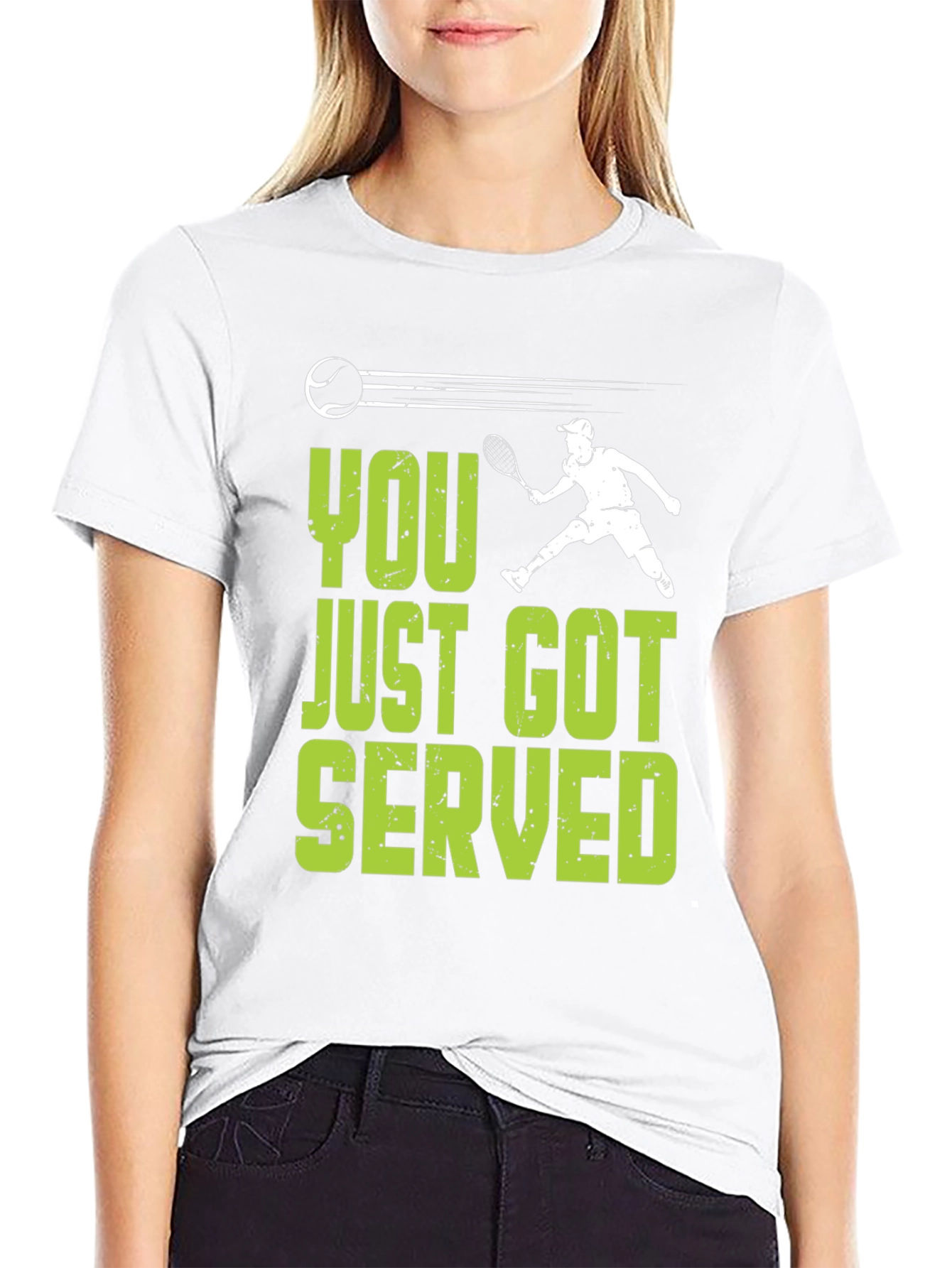 You Just Got Served T-Shirt Tennis Graphic Tee