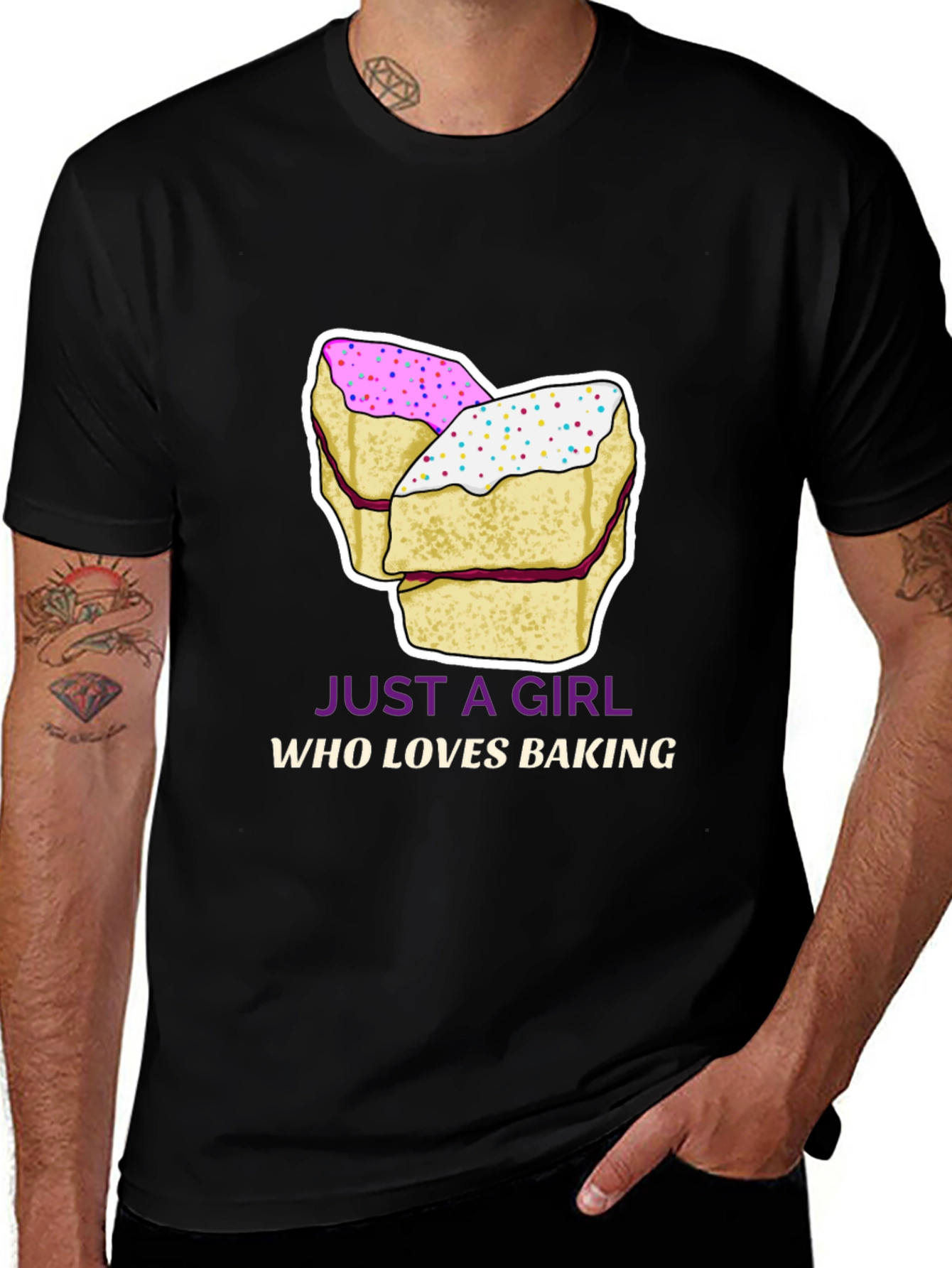 Just A Girl Who Loves Baking T-Shirt
