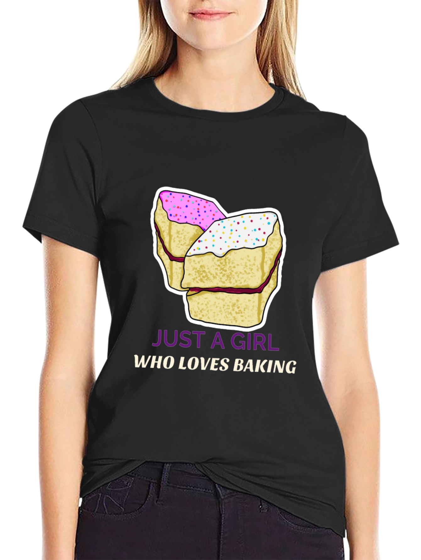 Just A Girl Who Loves Baking T-Shirt