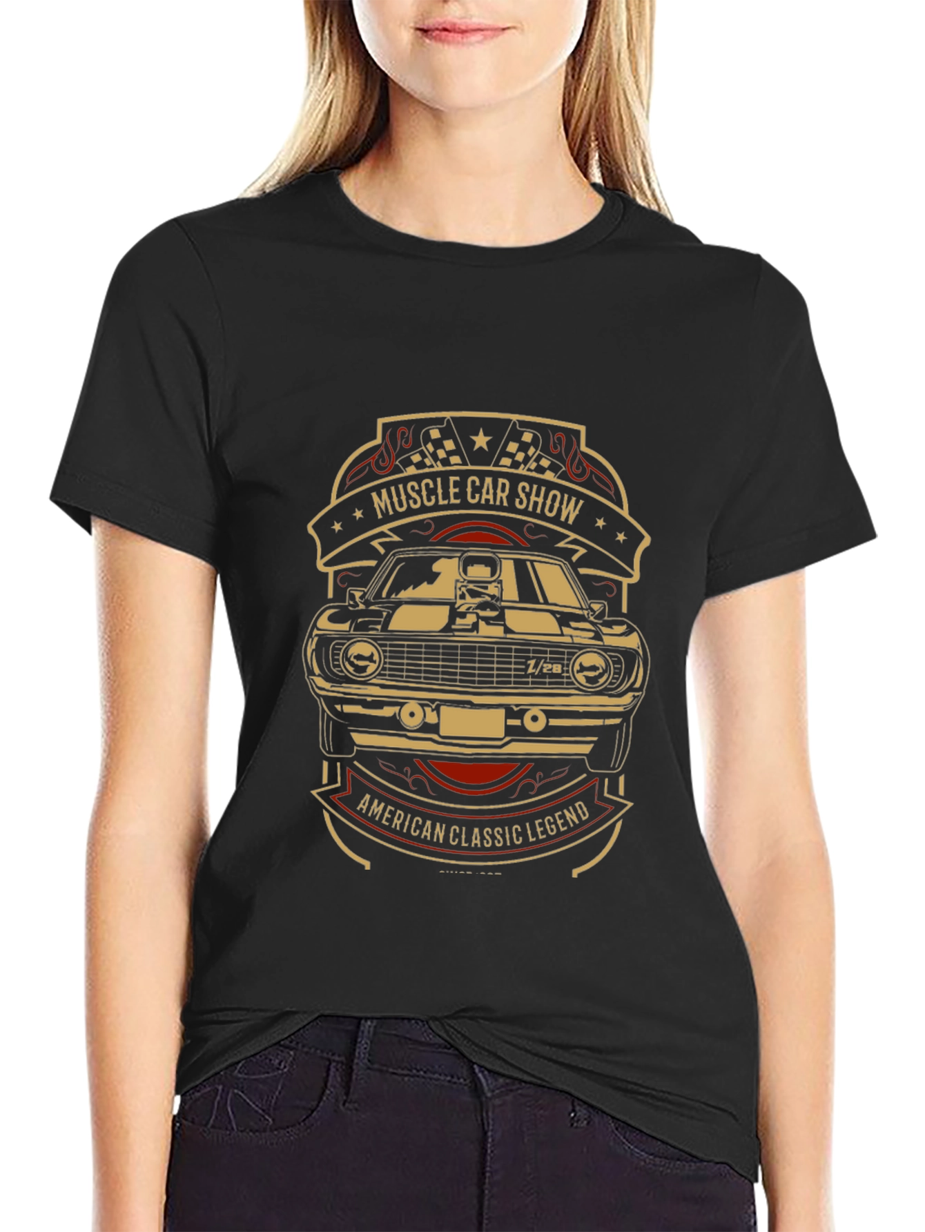 Muscle Car Show T-Shirt - Classic American Legend