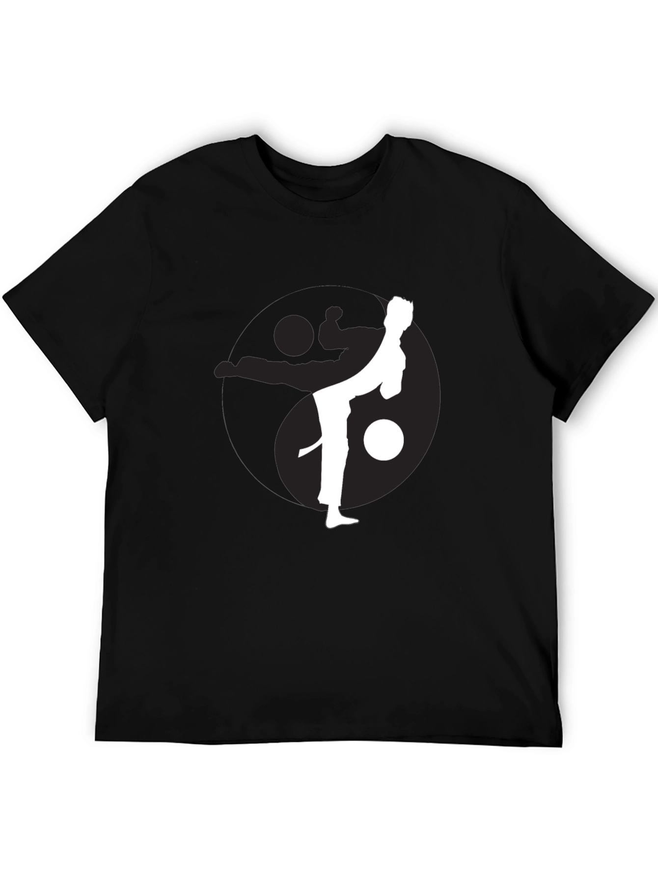 Martial Arts Yin Yang Graphic Tee