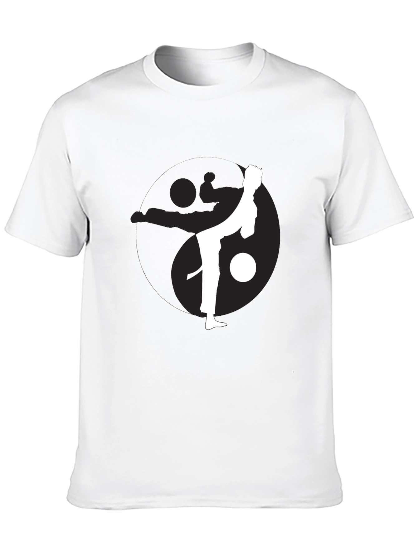 Martial Arts Yin Yang Graphic Tee