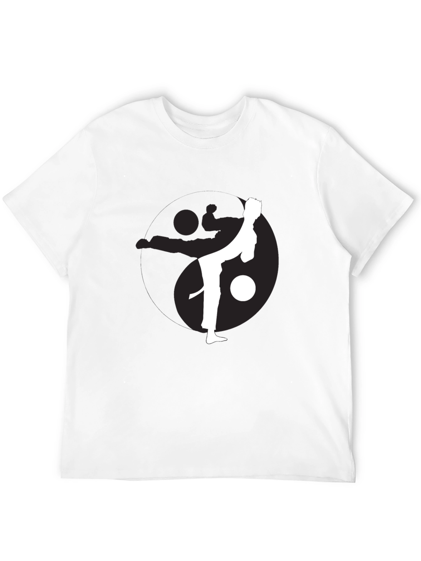 Martial Arts Yin Yang Graphic Tee