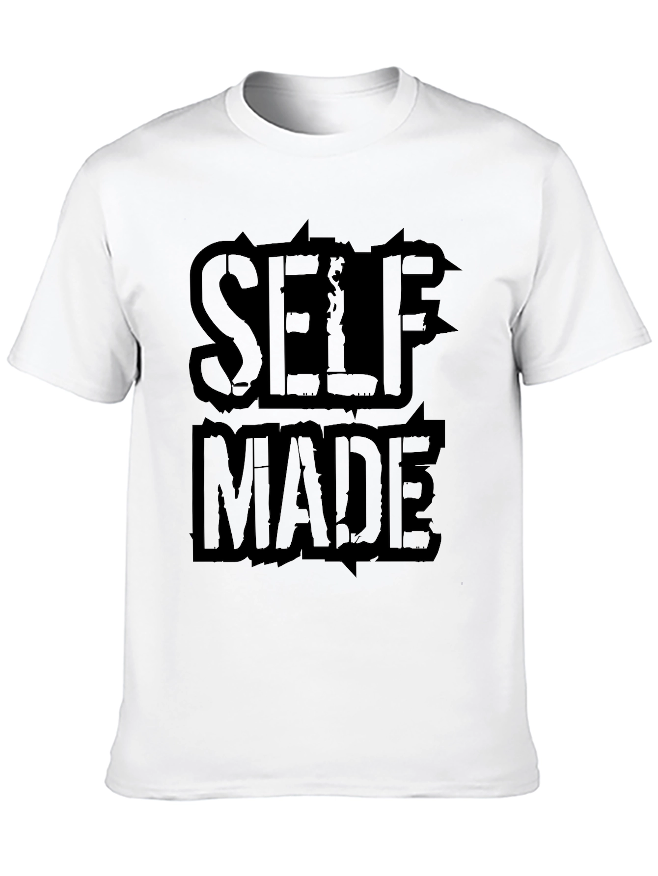 Self Made Graphic T-Shirt - Bold Statement Tee