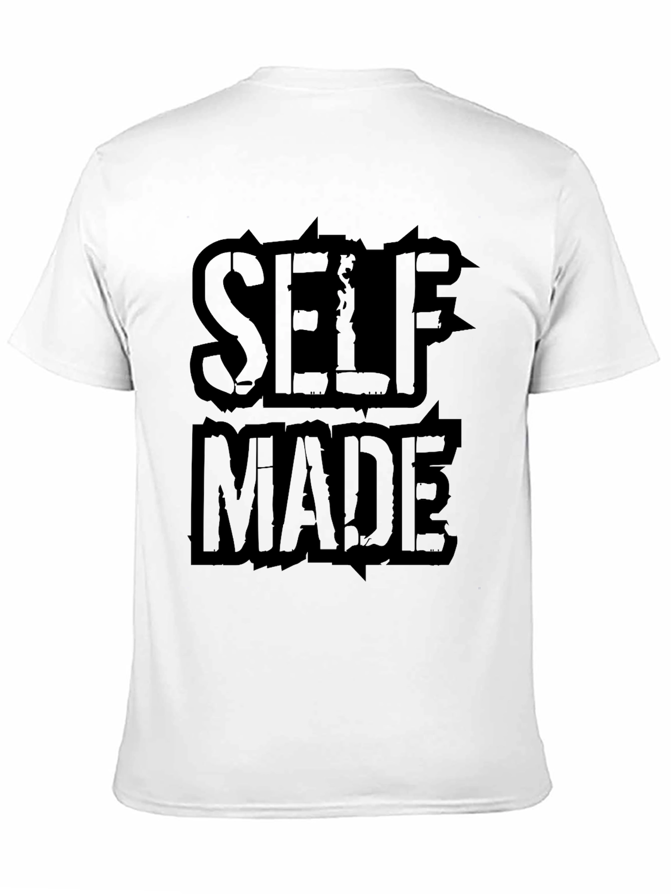 Self Made Graphic T-Shirt - Bold Statement Tee