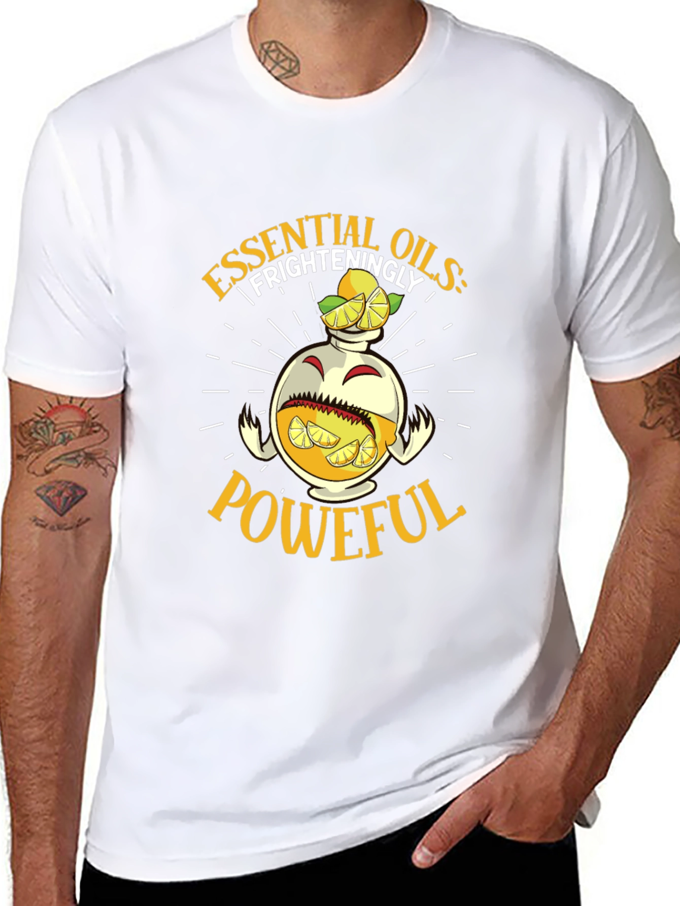 Essential Oils Frighteningly Powerful T-Shirt