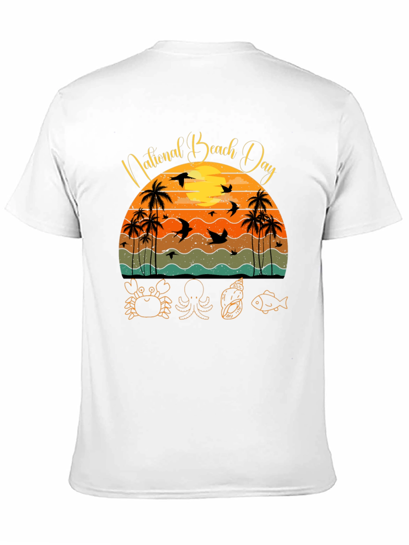 National Beach Day Graphic Tee