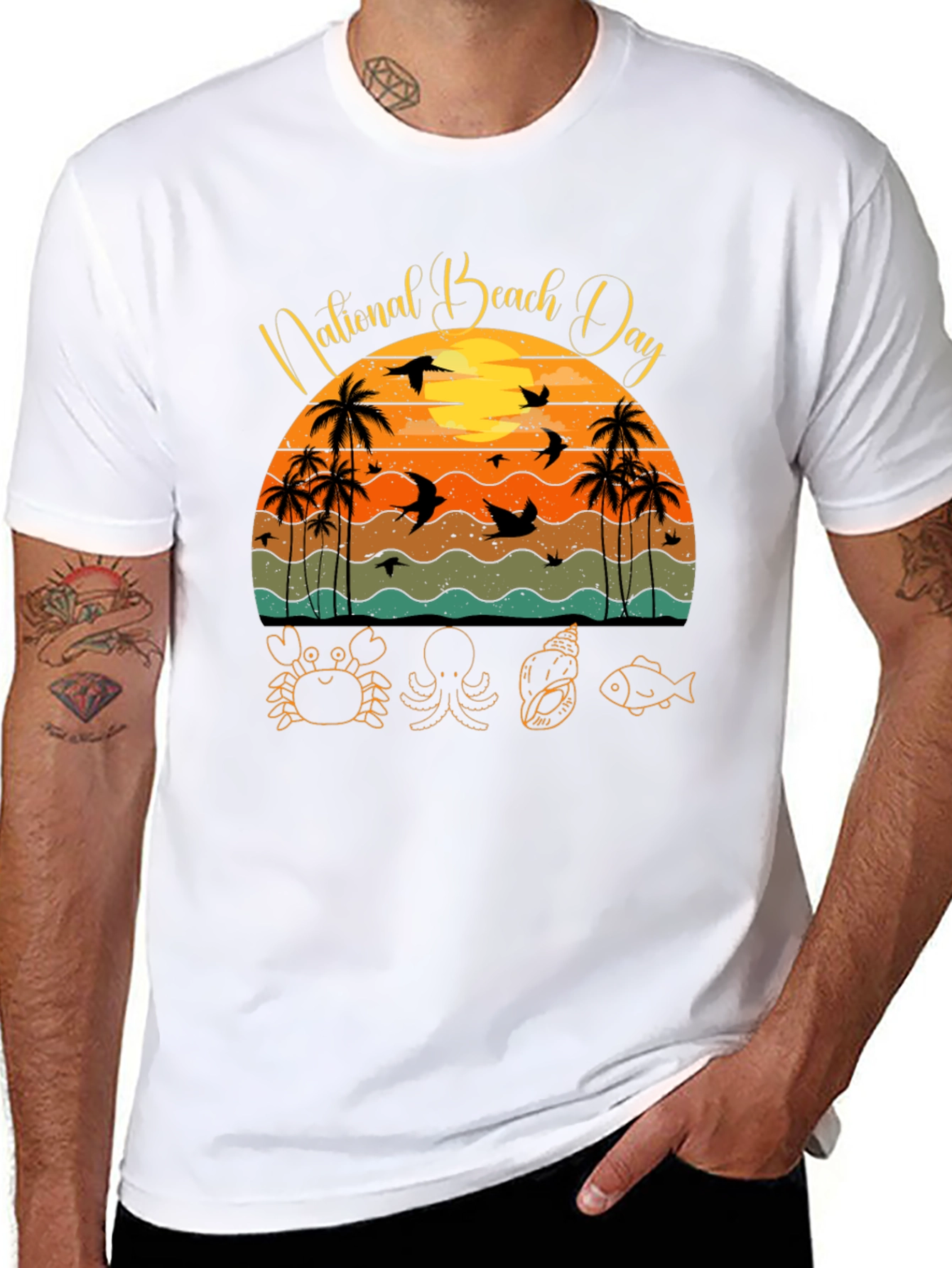National Beach Day Graphic Tee