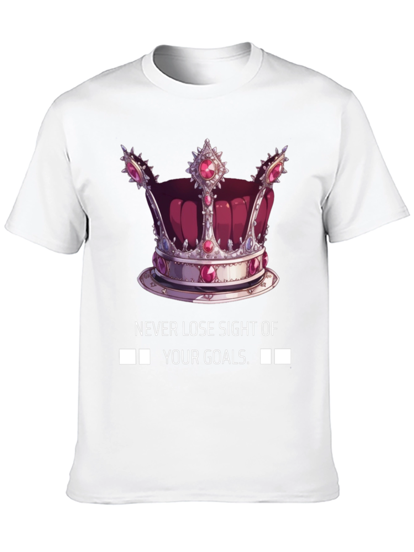 Goal-Driven Crown Graphic Tee