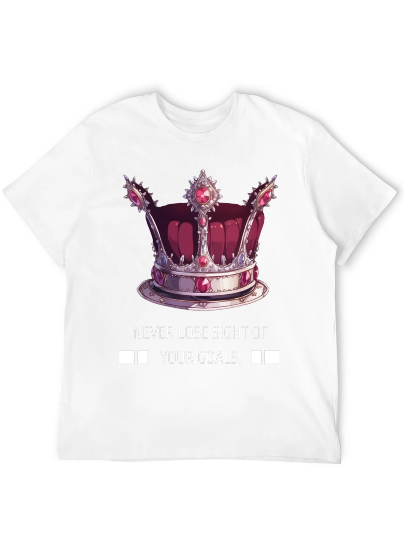 Goal-Driven Crown Graphic Tee
