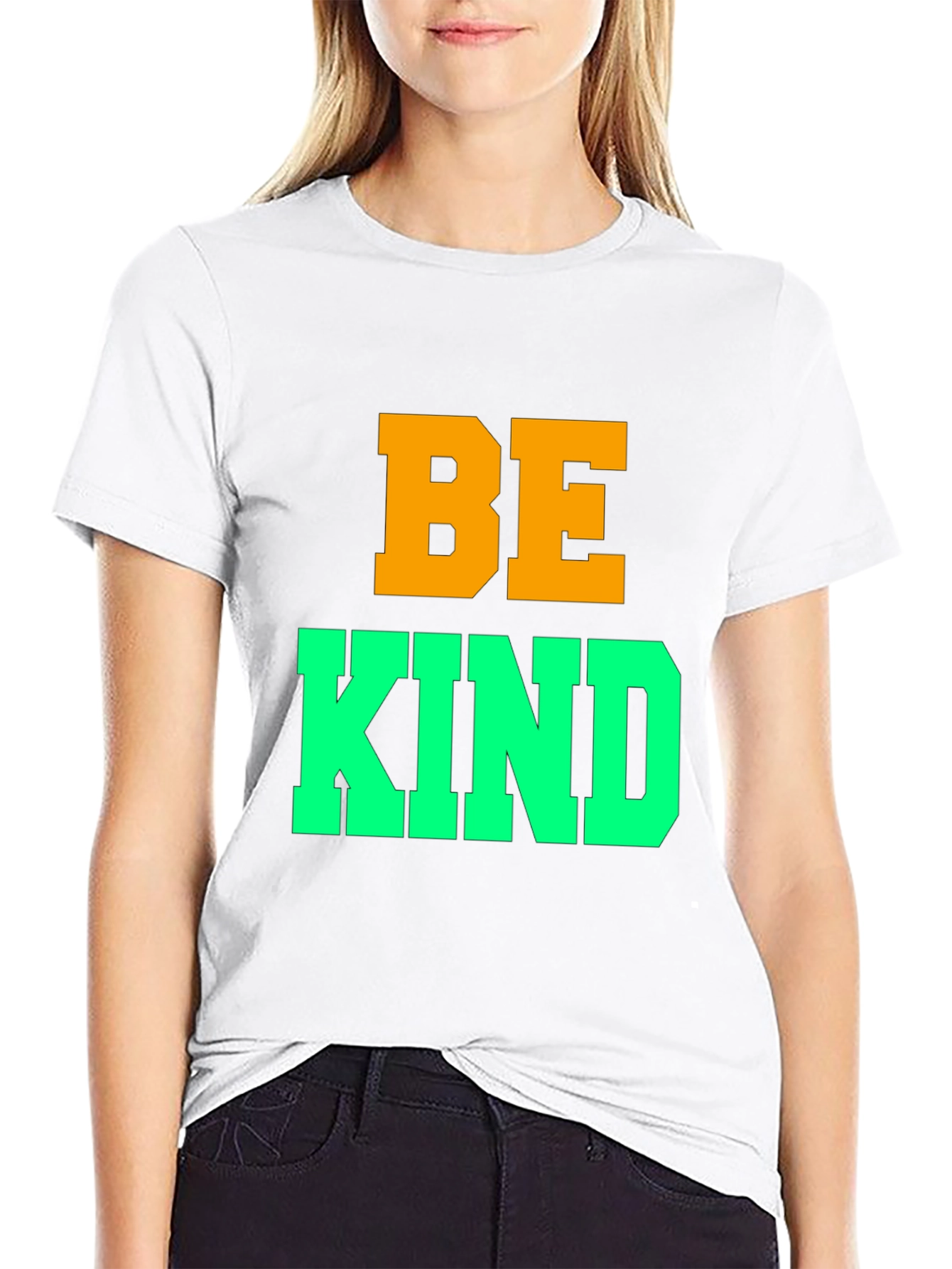 Be Kind Graphic T-Shirt - Black