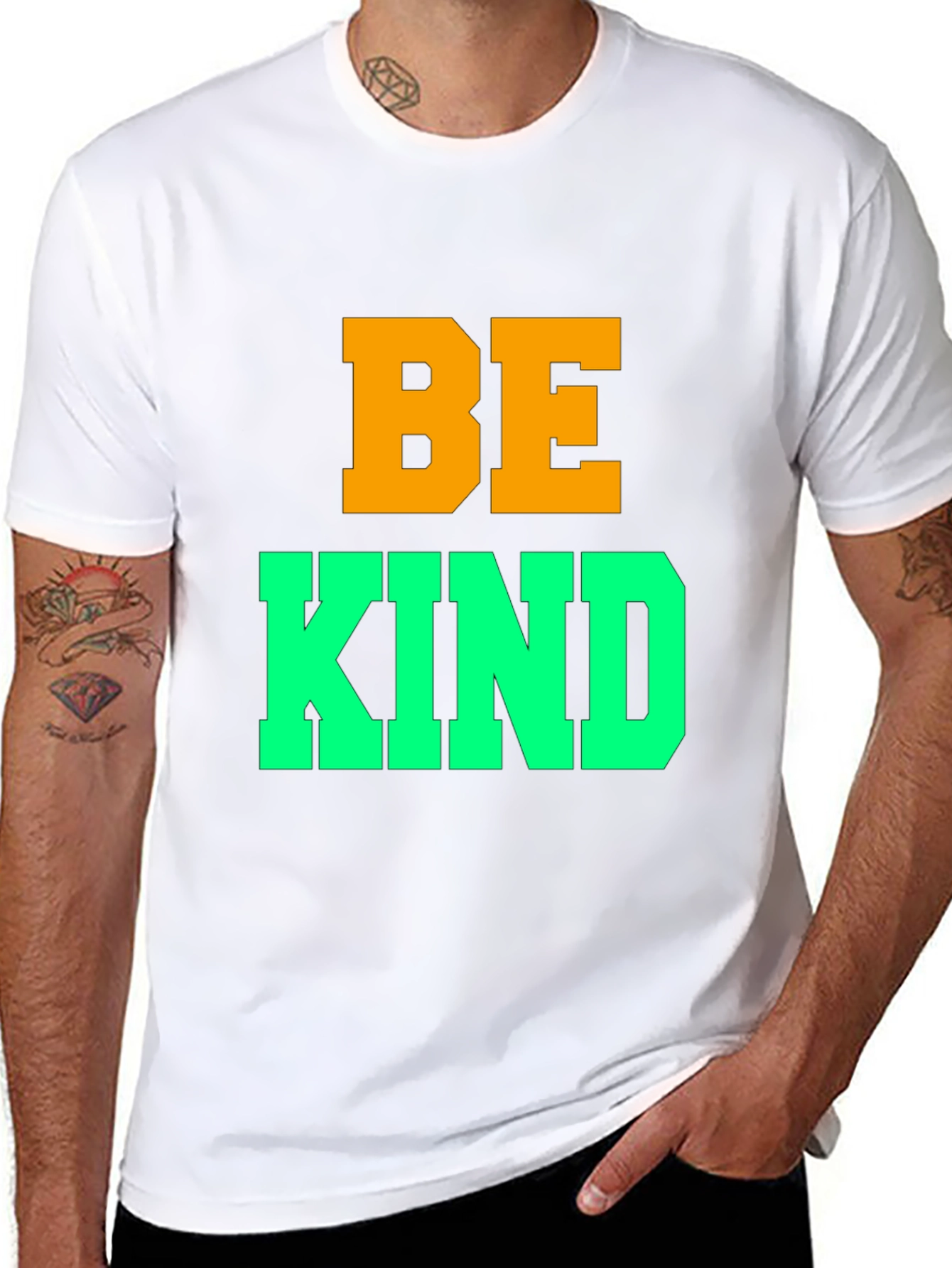 Be Kind Graphic T-Shirt - Black