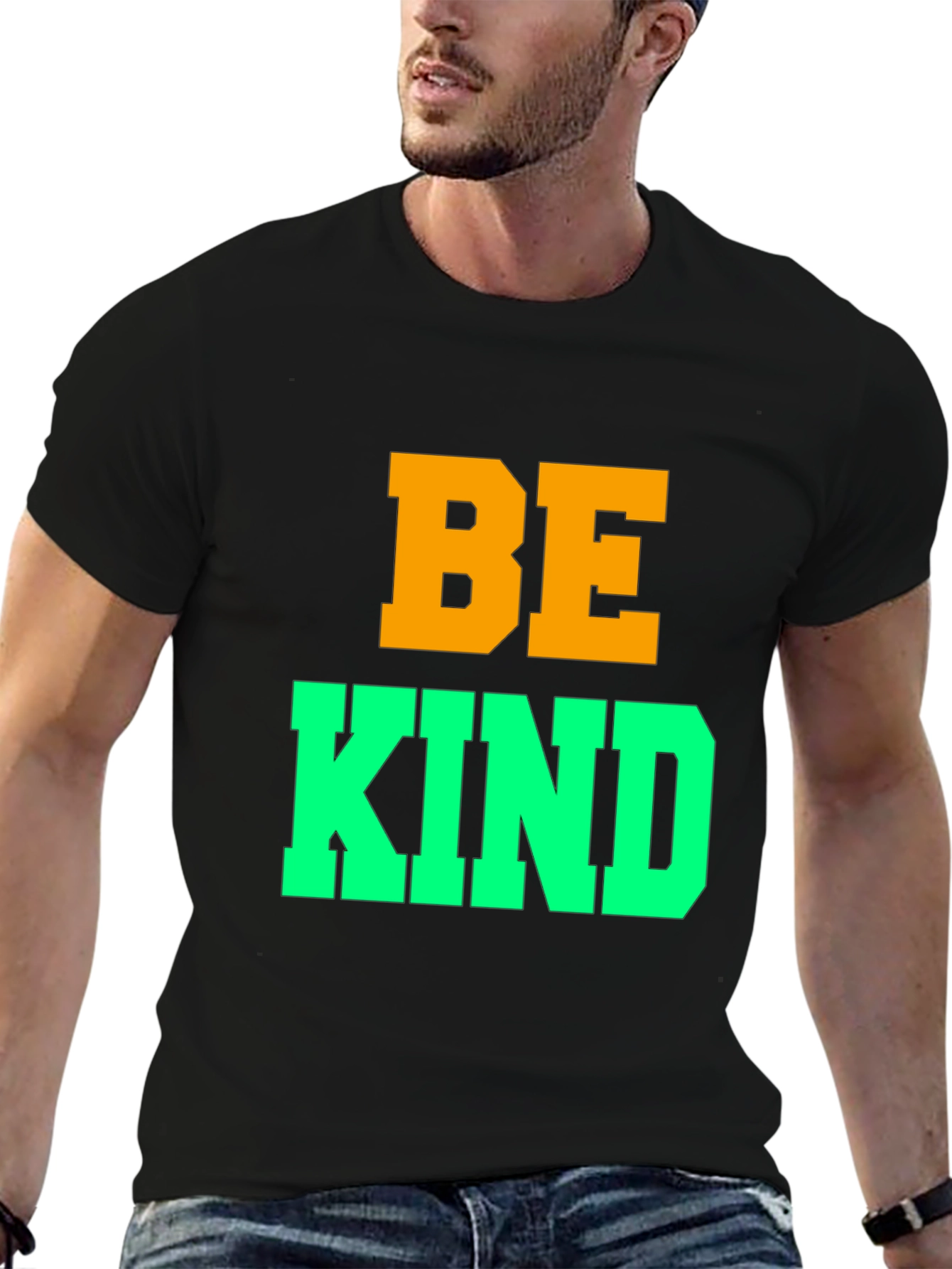 Be Kind Graphic T-Shirt - Black