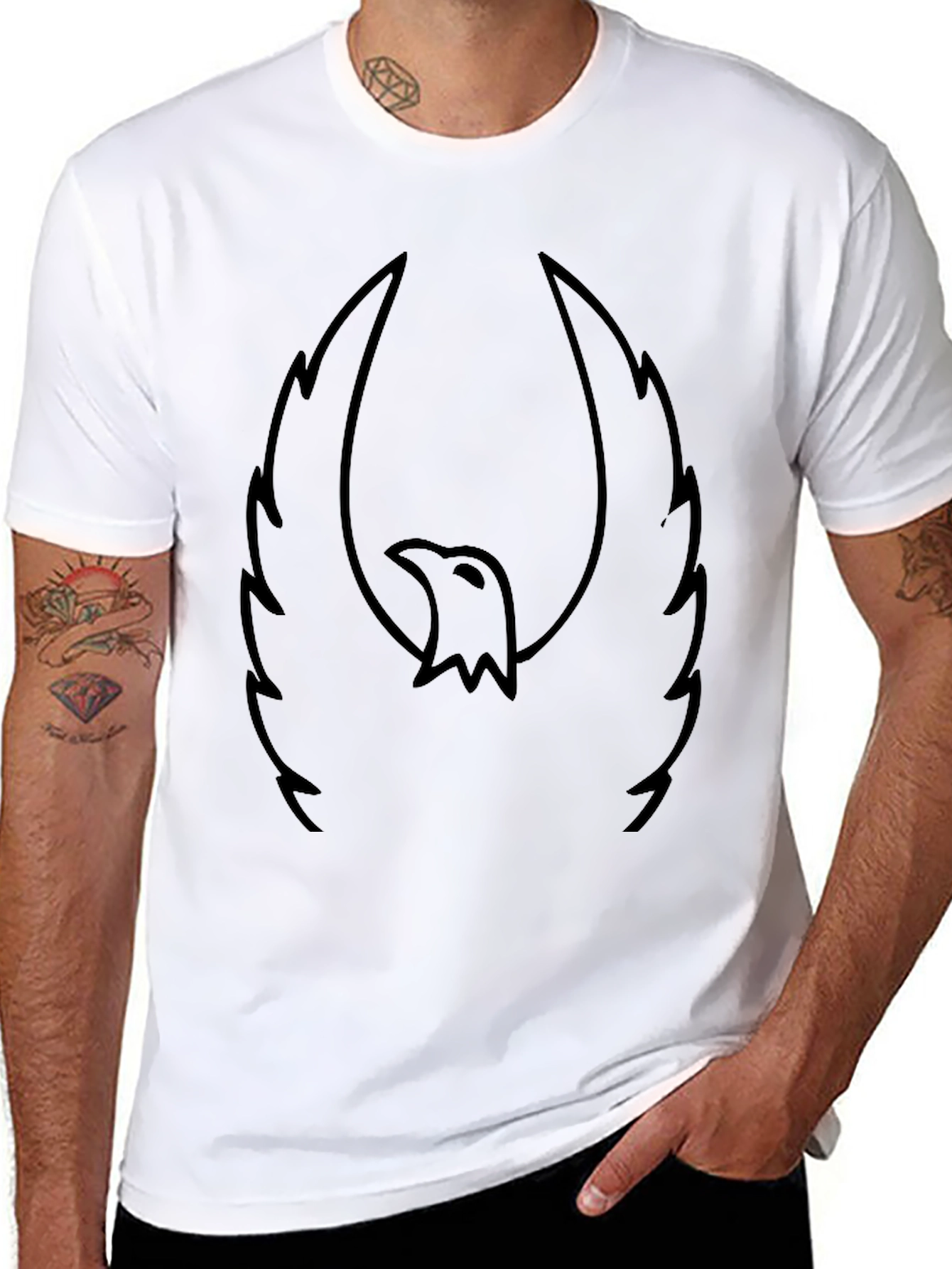 Phoenix Graphic Black T-Shirt