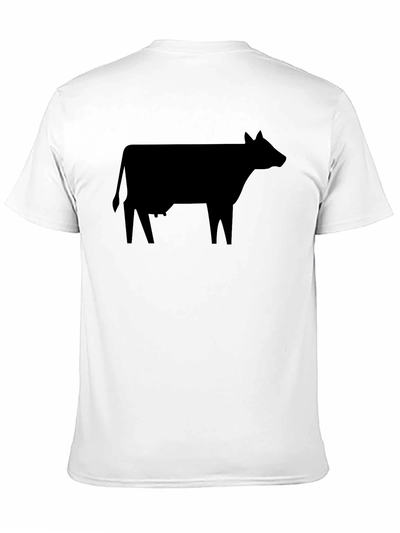 Black Cow Graphic Tee - Modern Farm Style