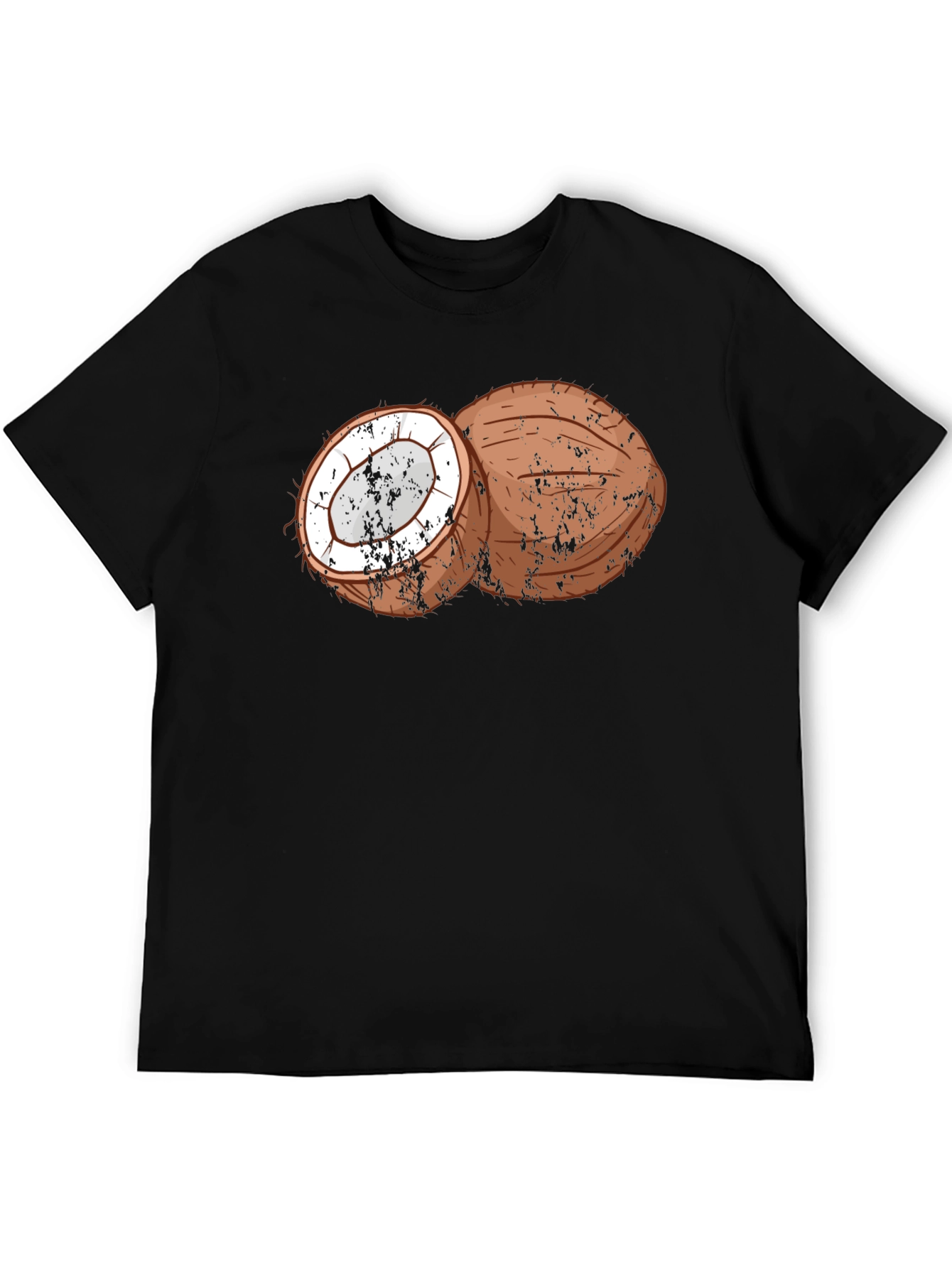 Coconut Graphic T-Shirt - Tropical Style