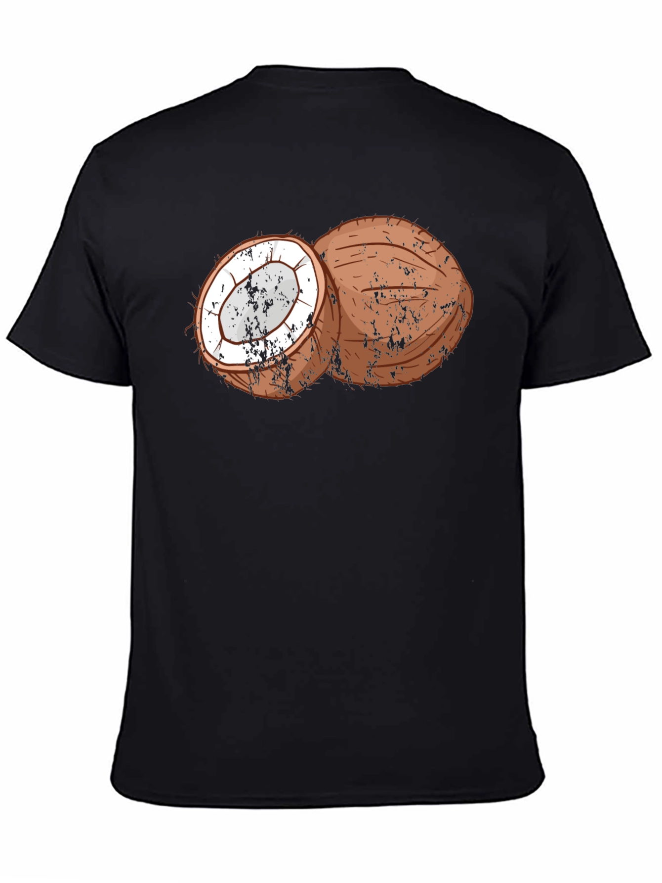 Coconut Graphic T-Shirt - Tropical Style