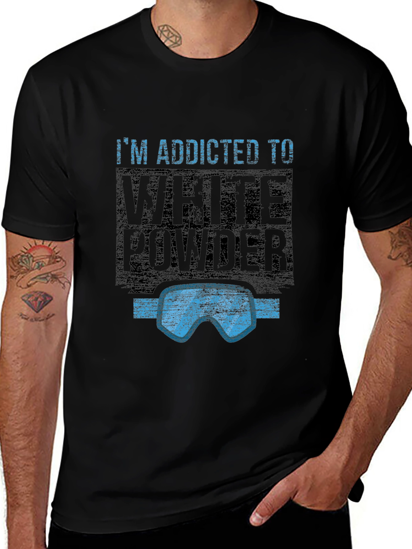 Addicted to White Powder T-Shirt