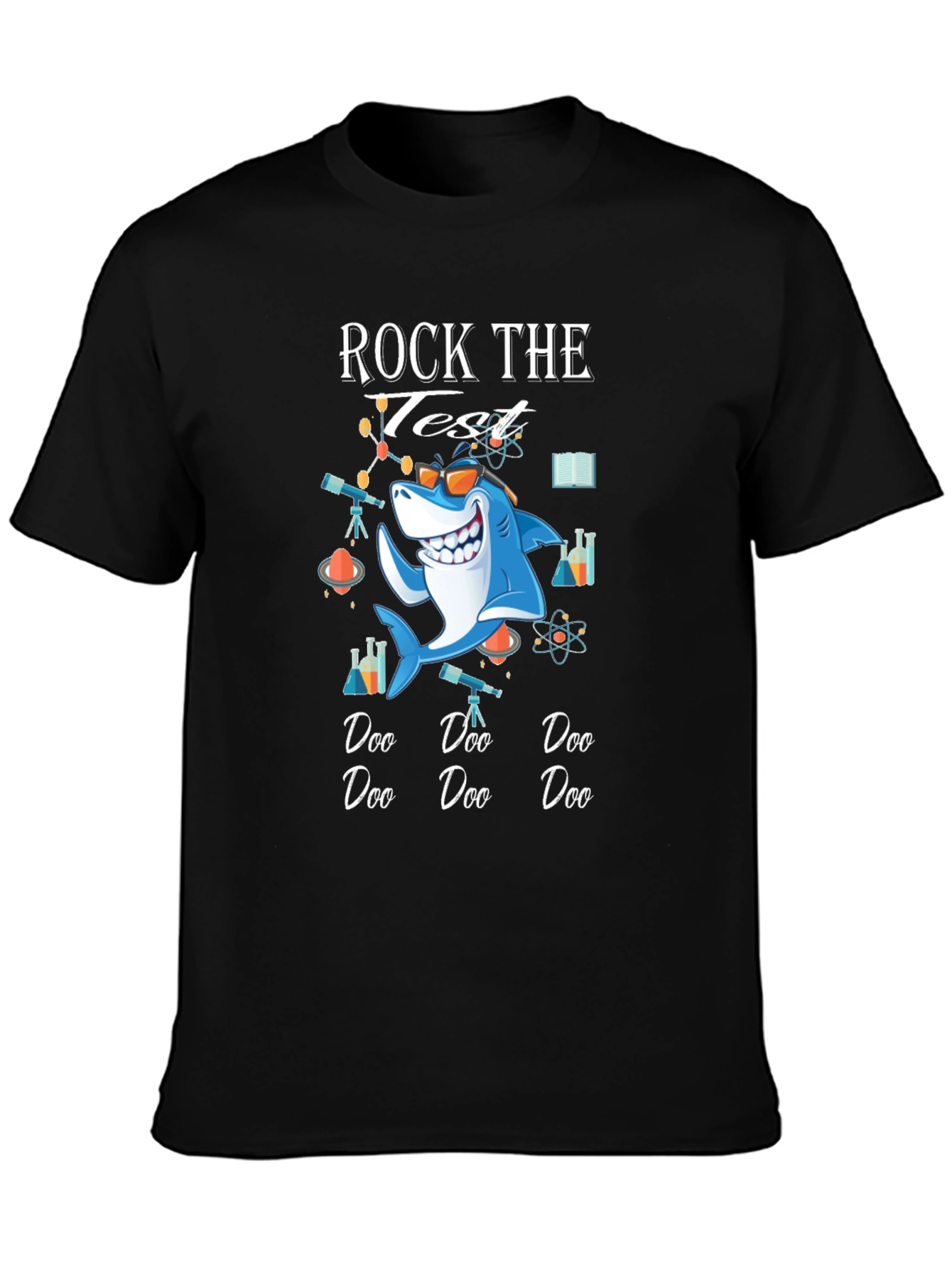 Rock The Test Shark T-Shirt