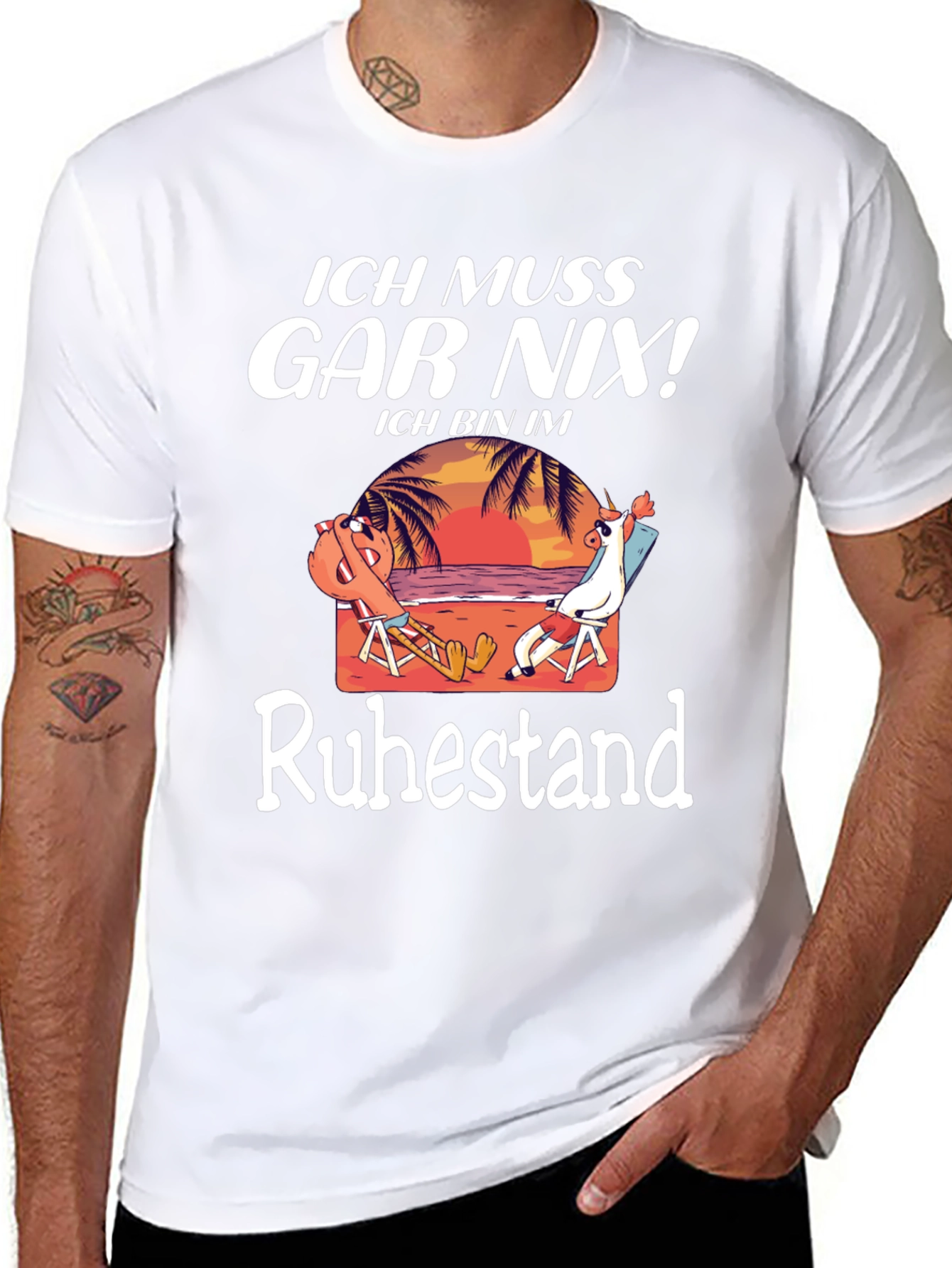 Ich Muss Gar Nix! Retirement T-Shirt