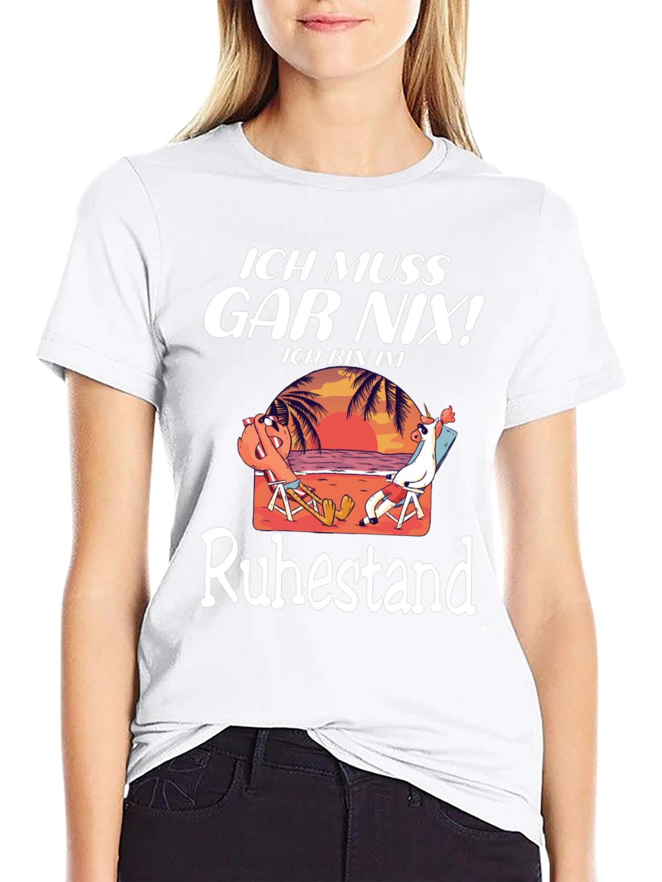 Ich Muss Gar Nix! Retirement T-Shirt